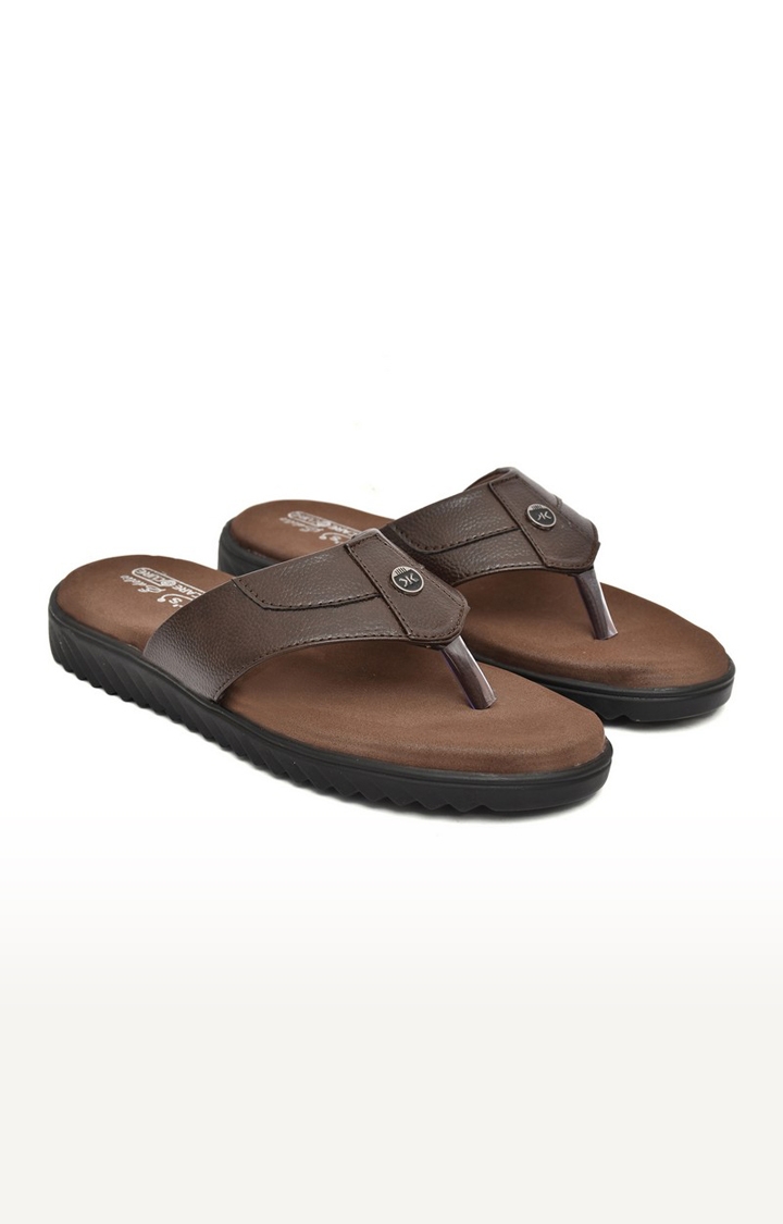Edelie | Men's Brown Slippers