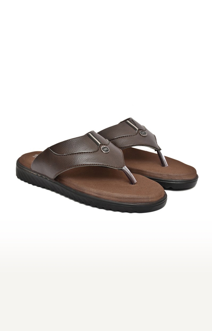 Men's Brown Slippers