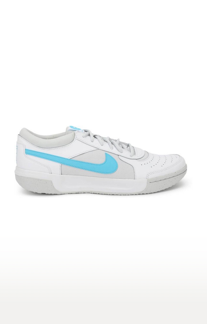 Nike | Men's White Synthetic Leather Outdoor Sports Shoes 2
