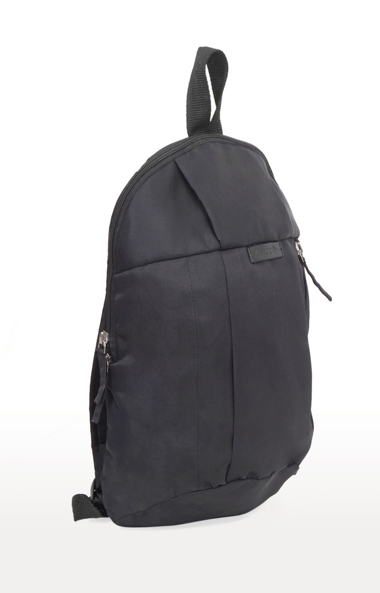 DIWAAH | Diwaah Black Solid Backpacks 2