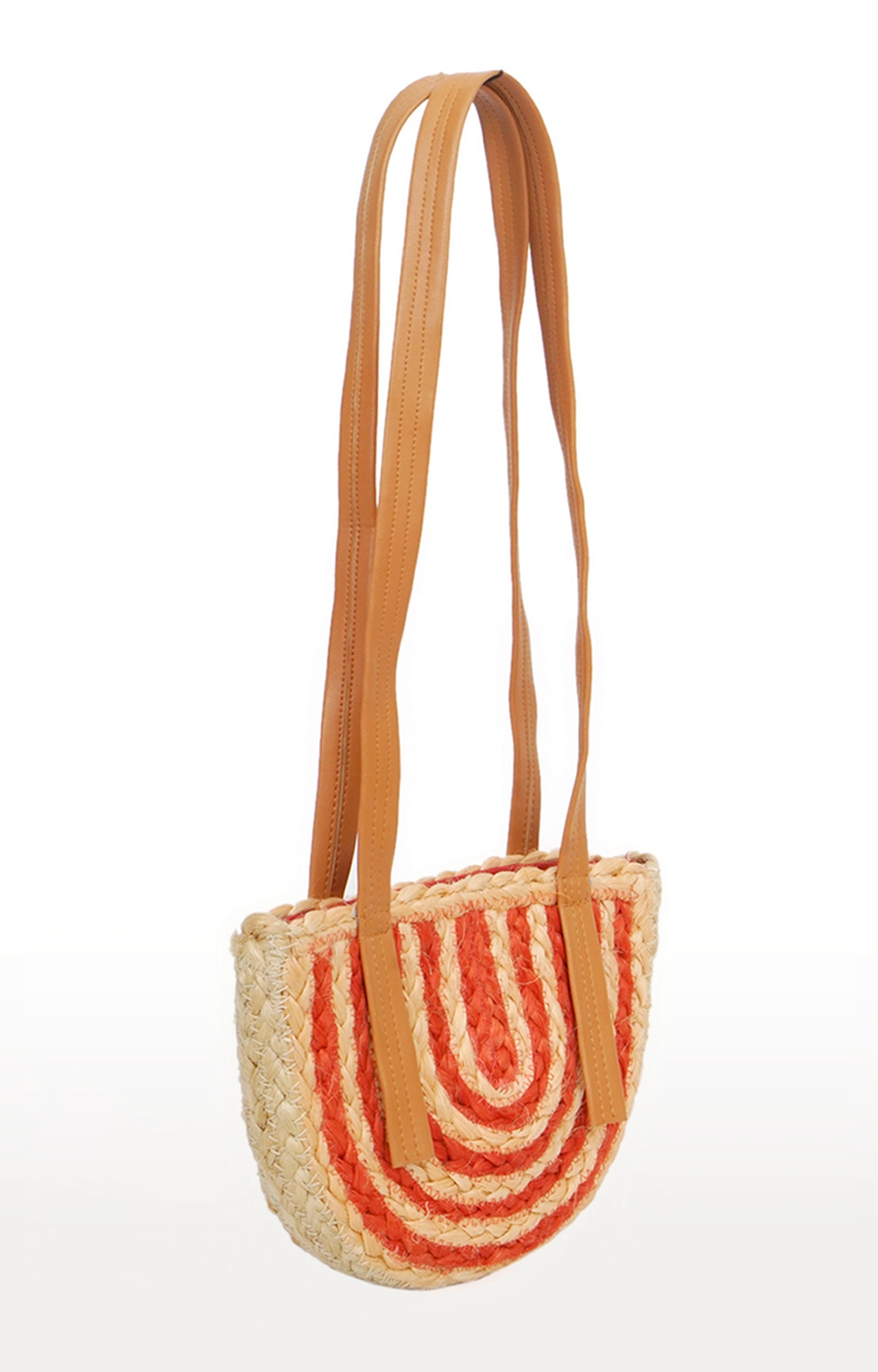 DIWAAH | Diwaah Orange Embroidered Handbags 2