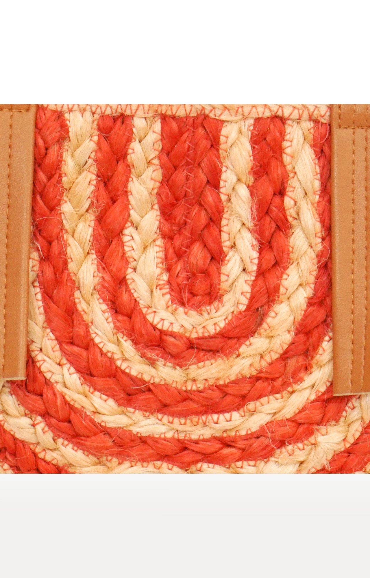 DIWAAH | Diwaah Orange Embroidered Handbags 4