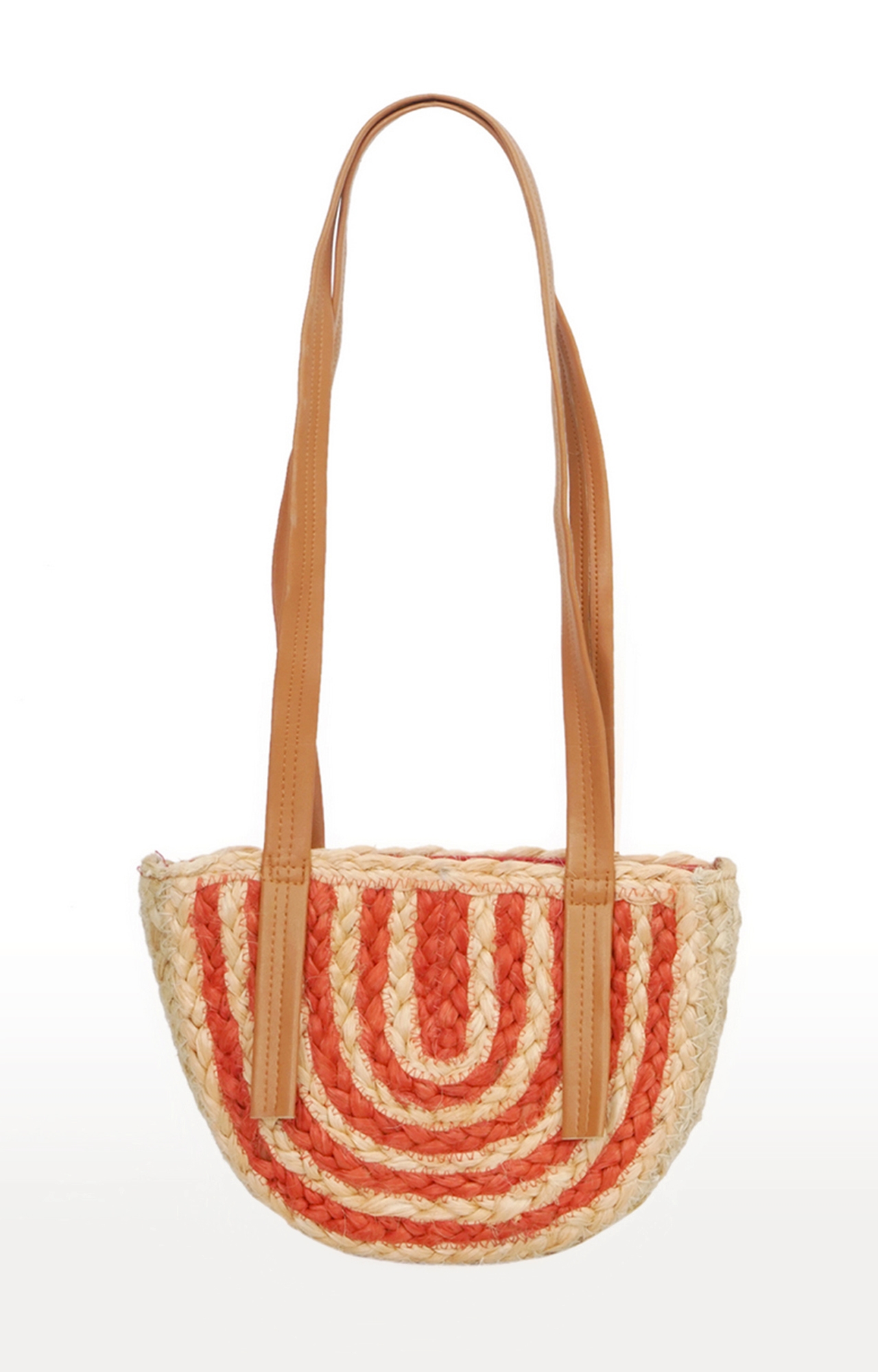DIWAAH | Diwaah Orange Embroidered Handbags 0