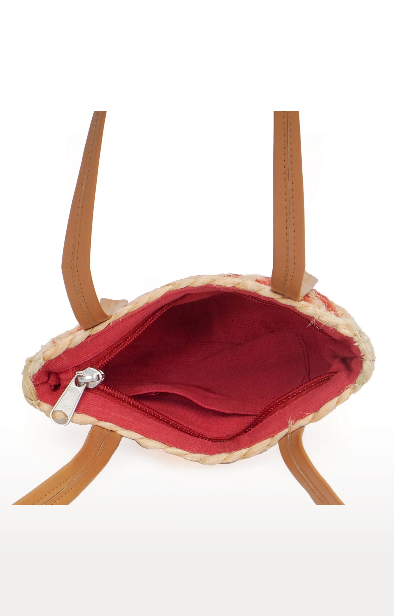 DIWAAH | Diwaah Orange Embroidered Handbags 3