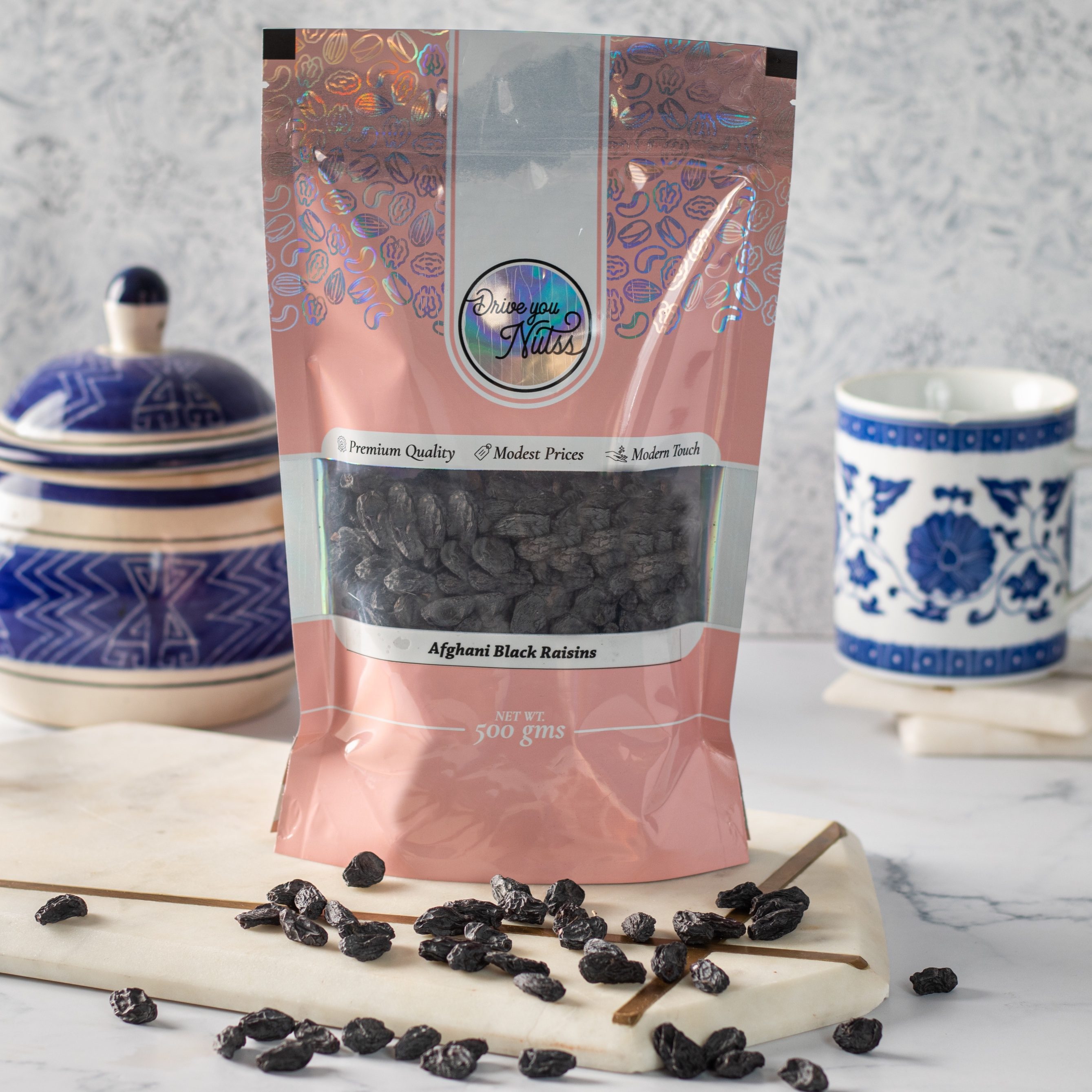 Afghani Black Raisins (250 Gms)