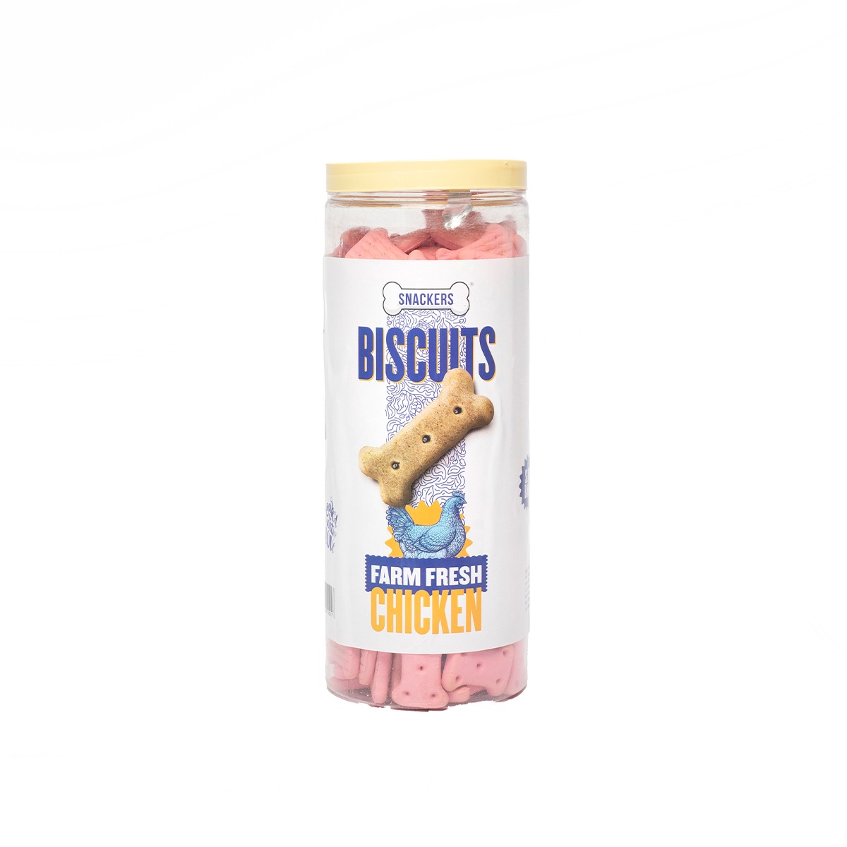 Snackers Biscuits Farm Fresh Chicken Flavour Dog Treat - 750g