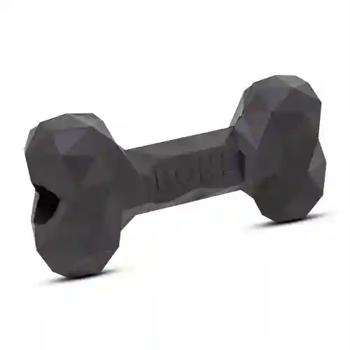 Barkbutler Chu The Bone Treat Dispensing Toy for Dogs (Small, Black)