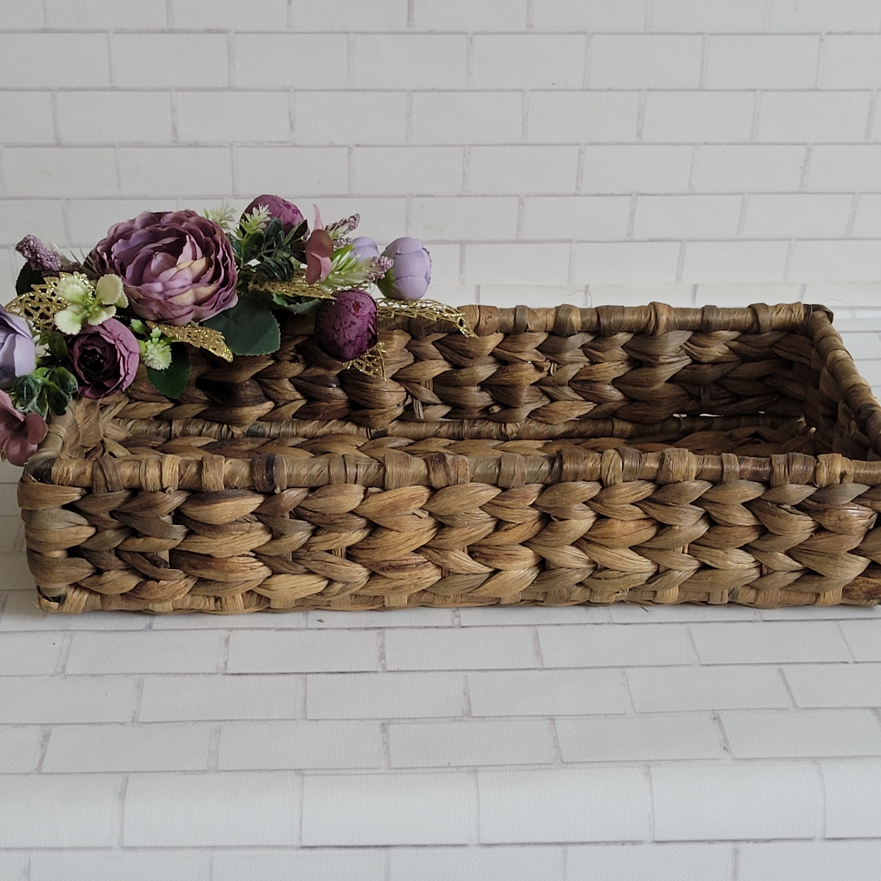 Floral art | Floral Cane Rectangle Tray undefined