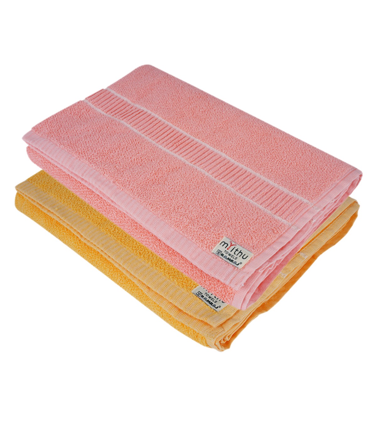 Ramraj 100 Cotton Assorted Turkey Towel Pack Of 2