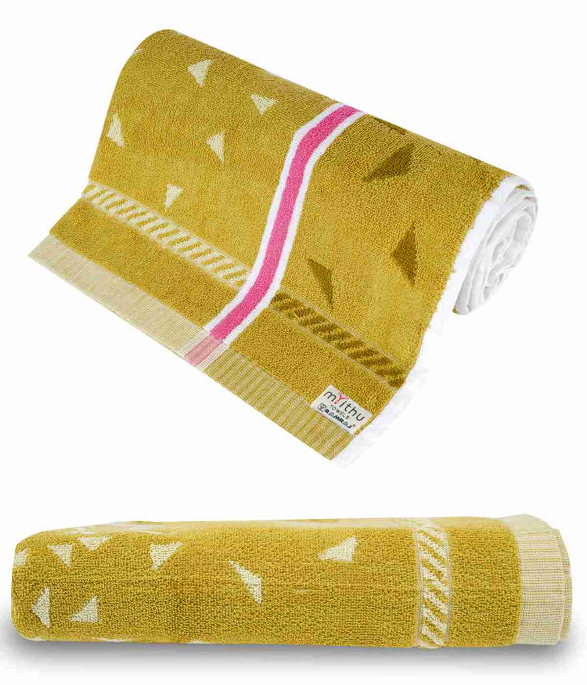 Ramraj 100 Cotton Assorted Turkey Towel Pack Of 2