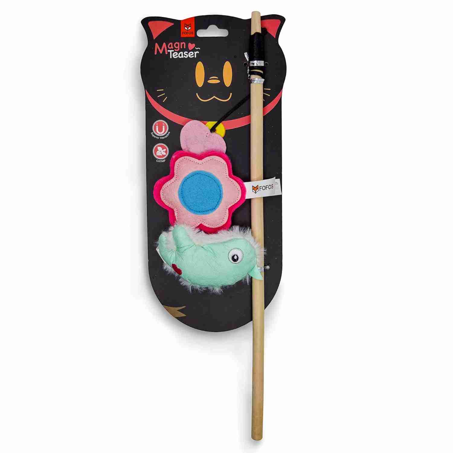 Barkbutler Fofos Magn Cat Garden Teaser Toy