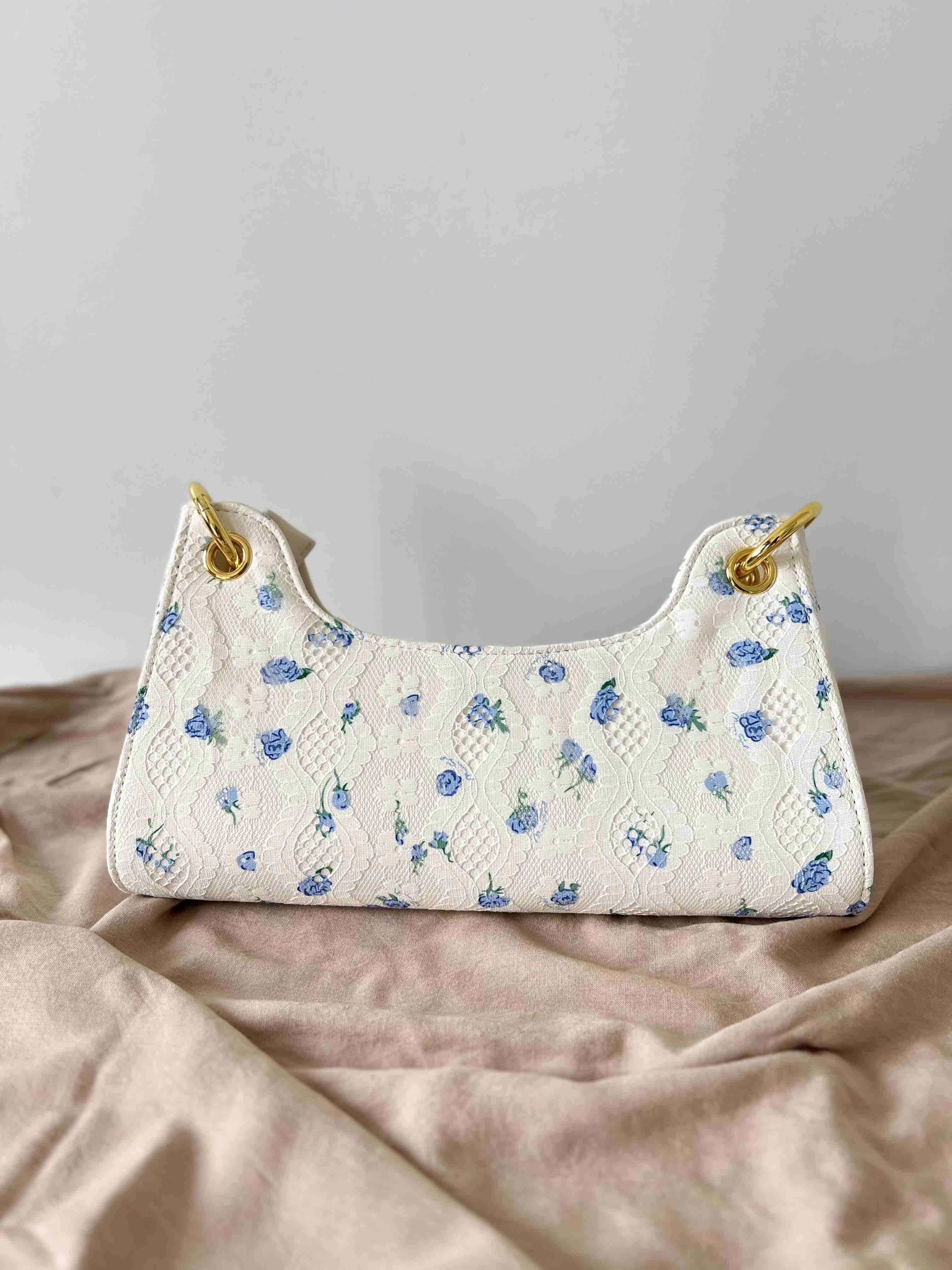 Floral Lace Shoulder Bag