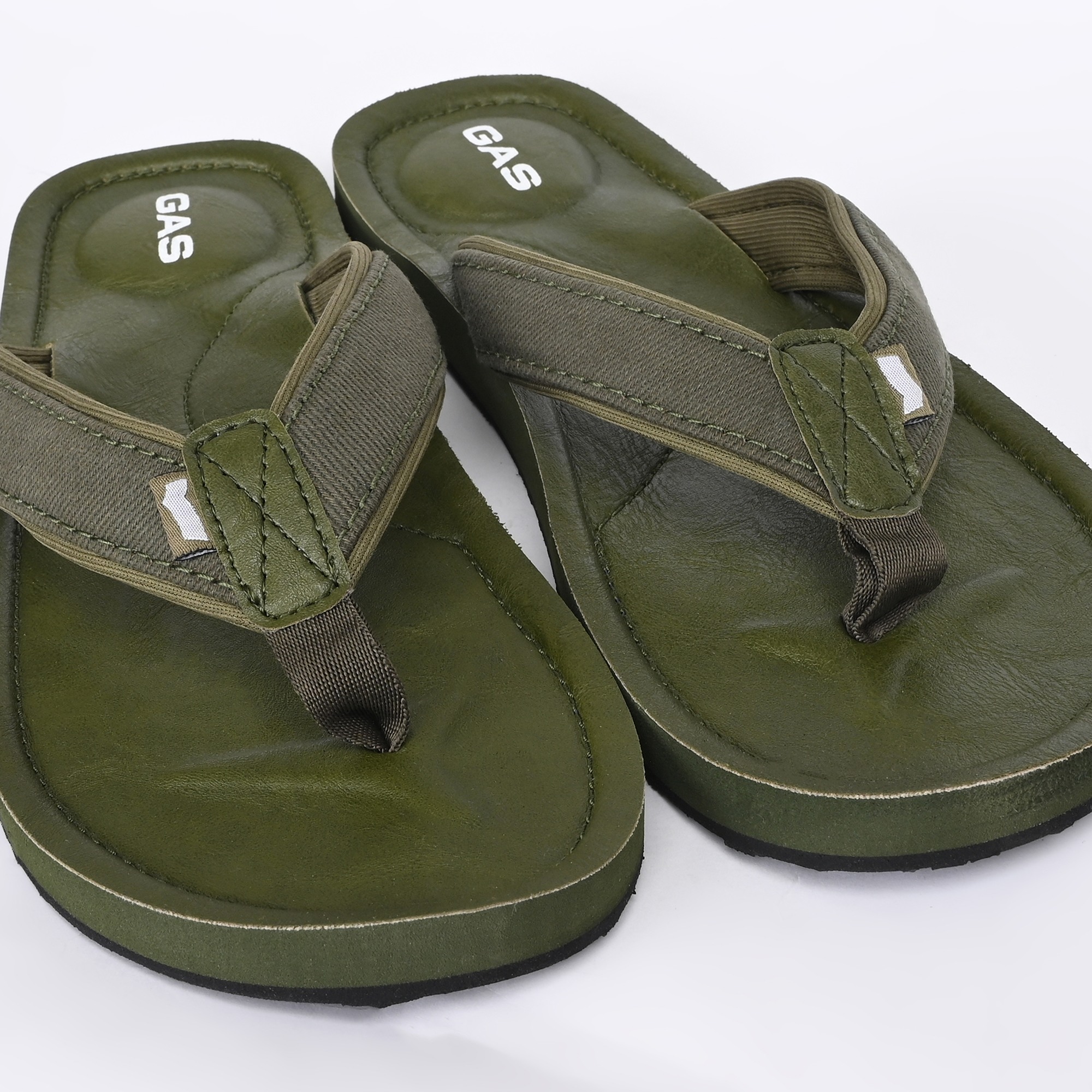 GAS | Men's SlateBreeze Olive Flipflops|3