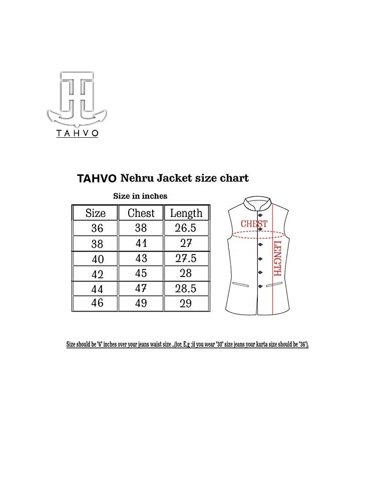 TAHVO | TAHVO men nehru jacket 6