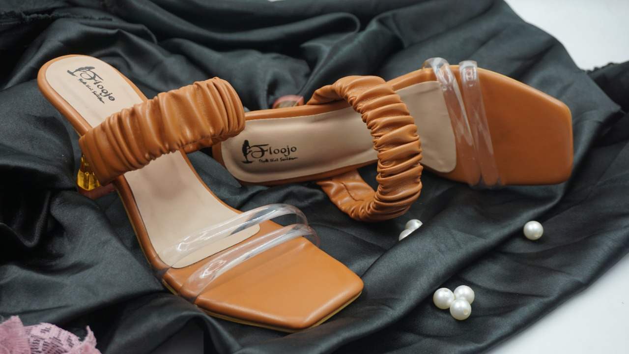 TanTrans Double strip open heel