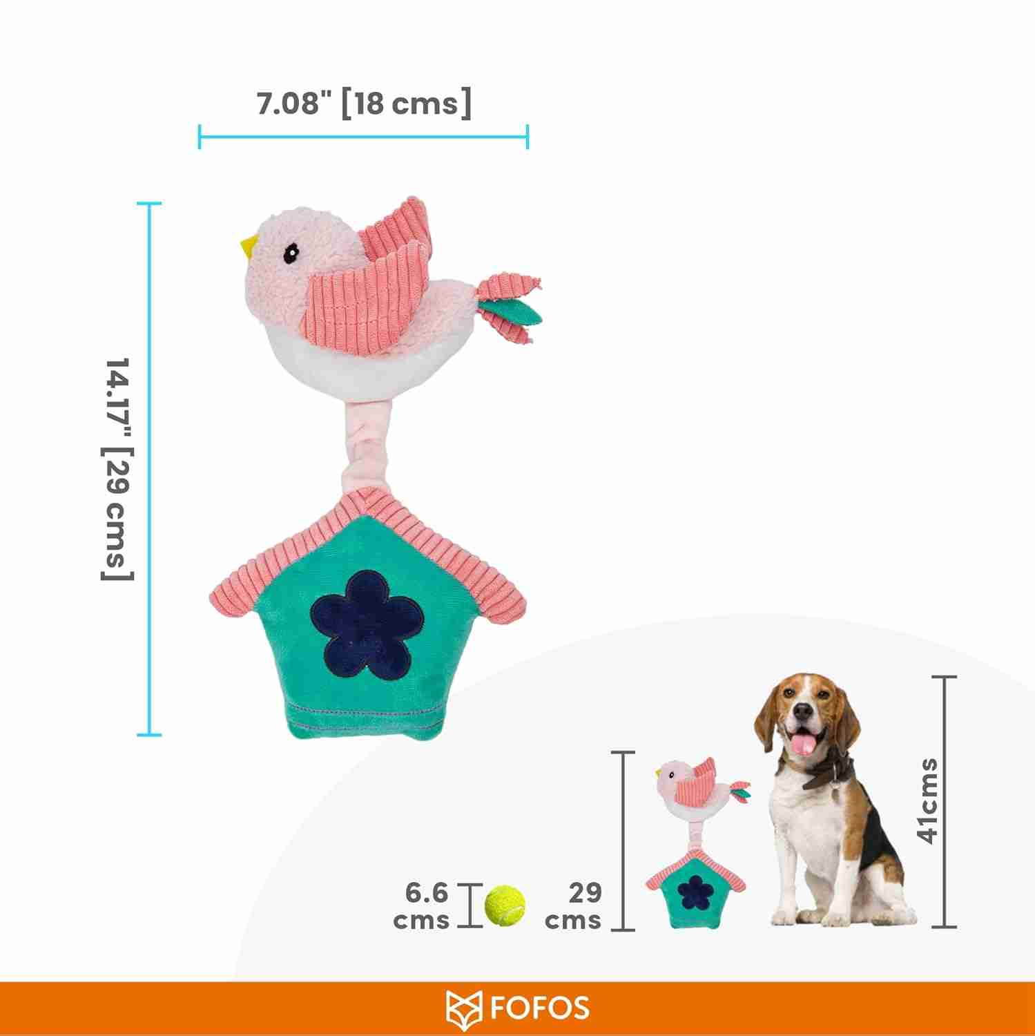 Barkbutler Fofos Garden Bird House