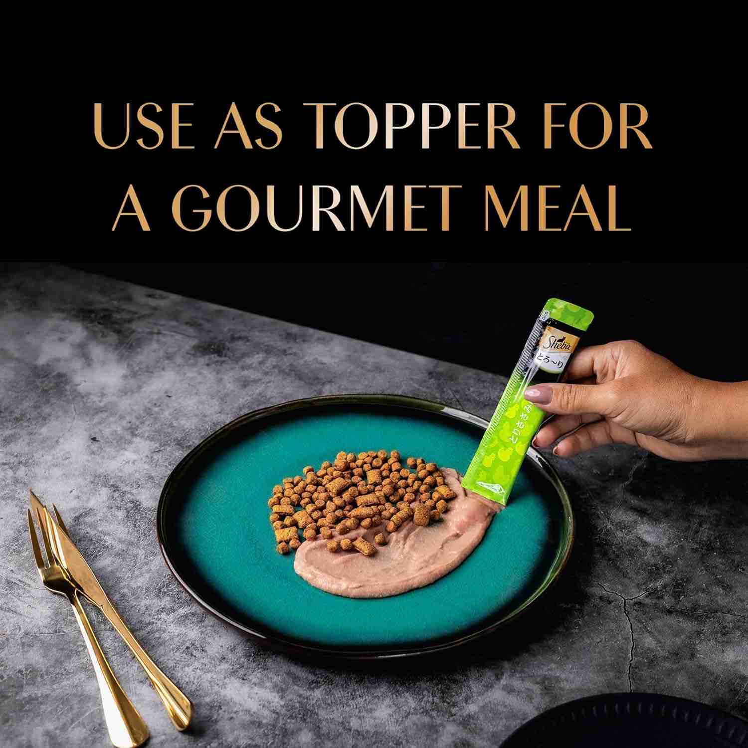 Sheba Chicken & Chicken Whitefish Sasami Selection Melty Premium Cat Treats