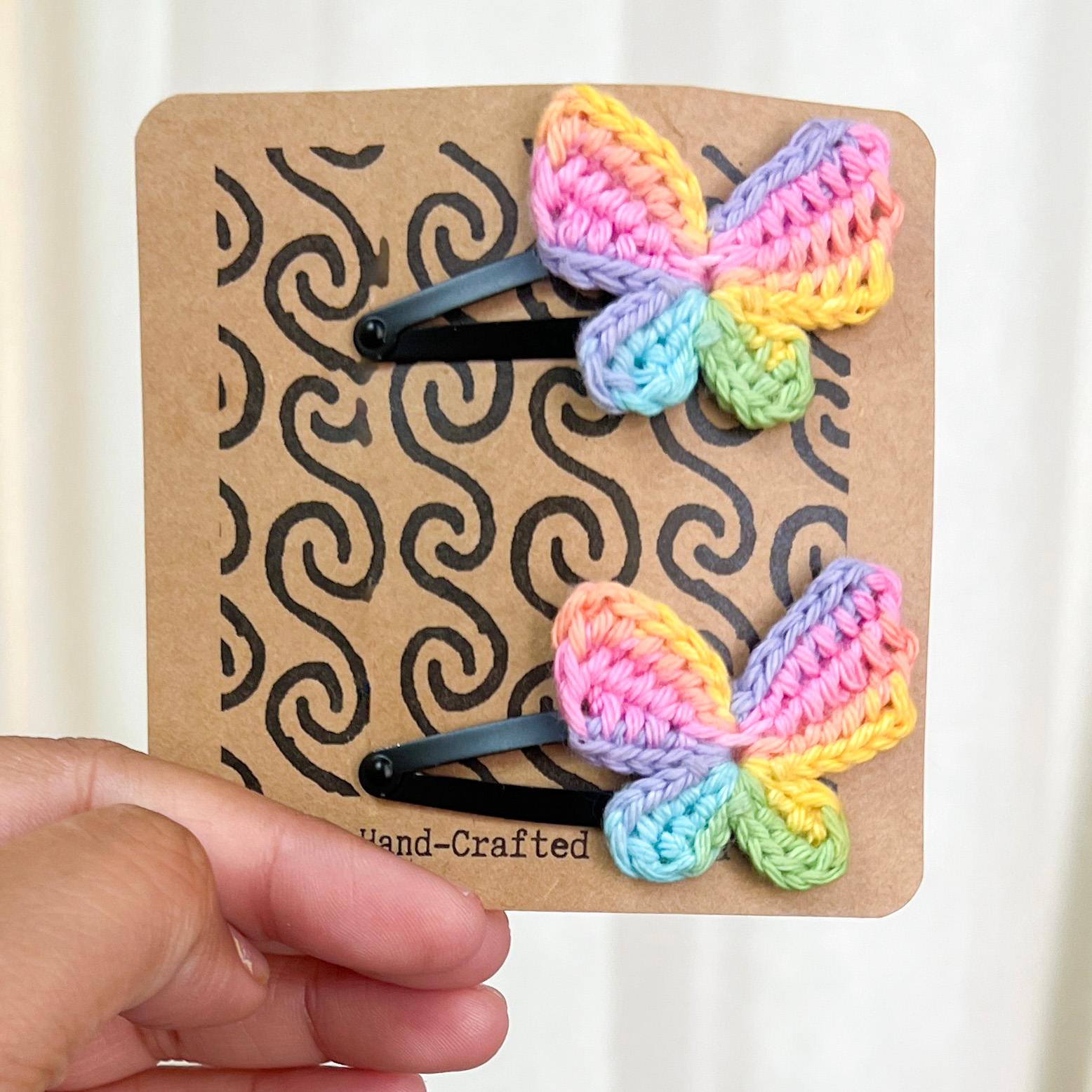  Fun Hair Days Start Here! Multi-Colored Titli Hair Clip by AHG