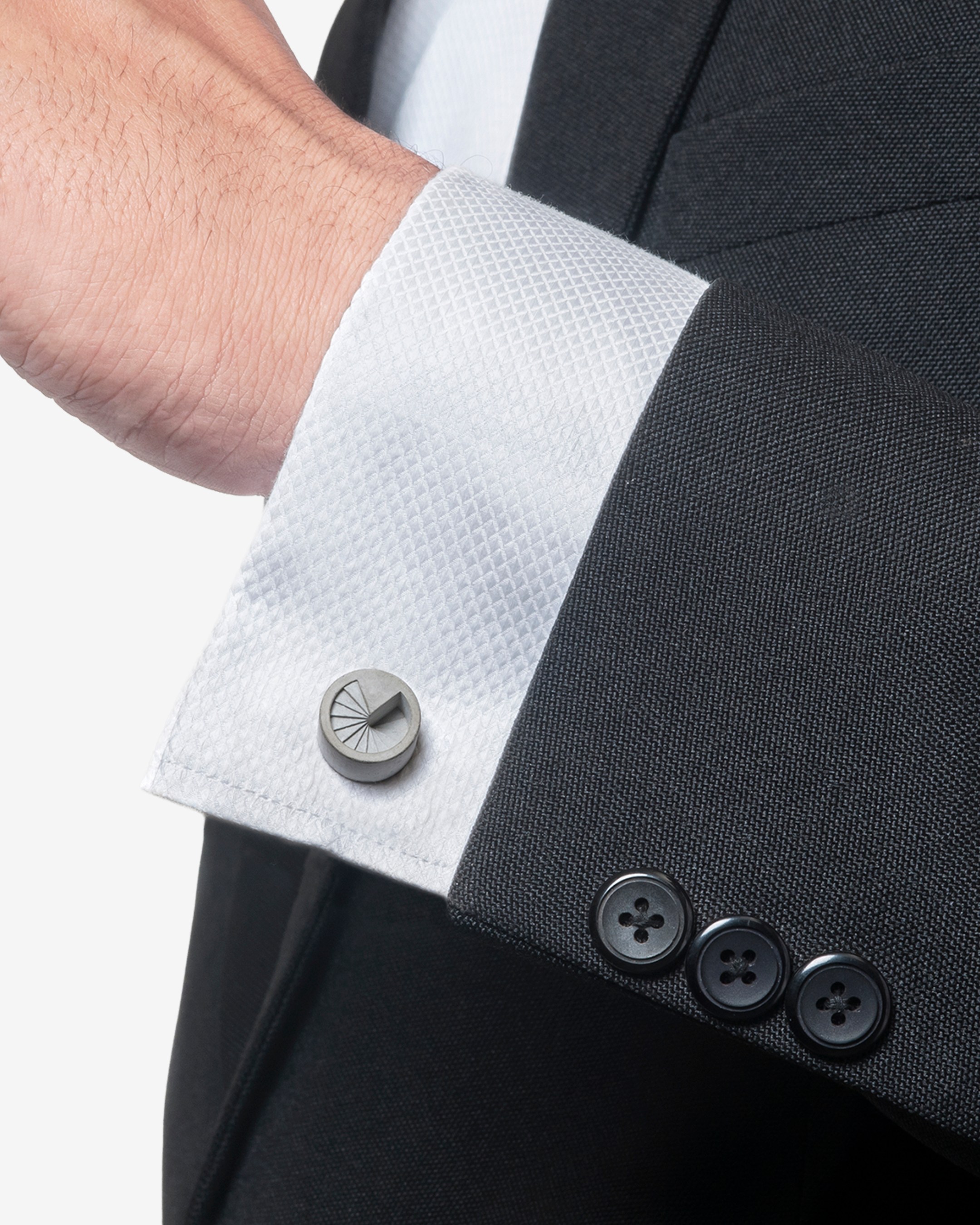 Elements- Micro Concrete Cufflinks #7