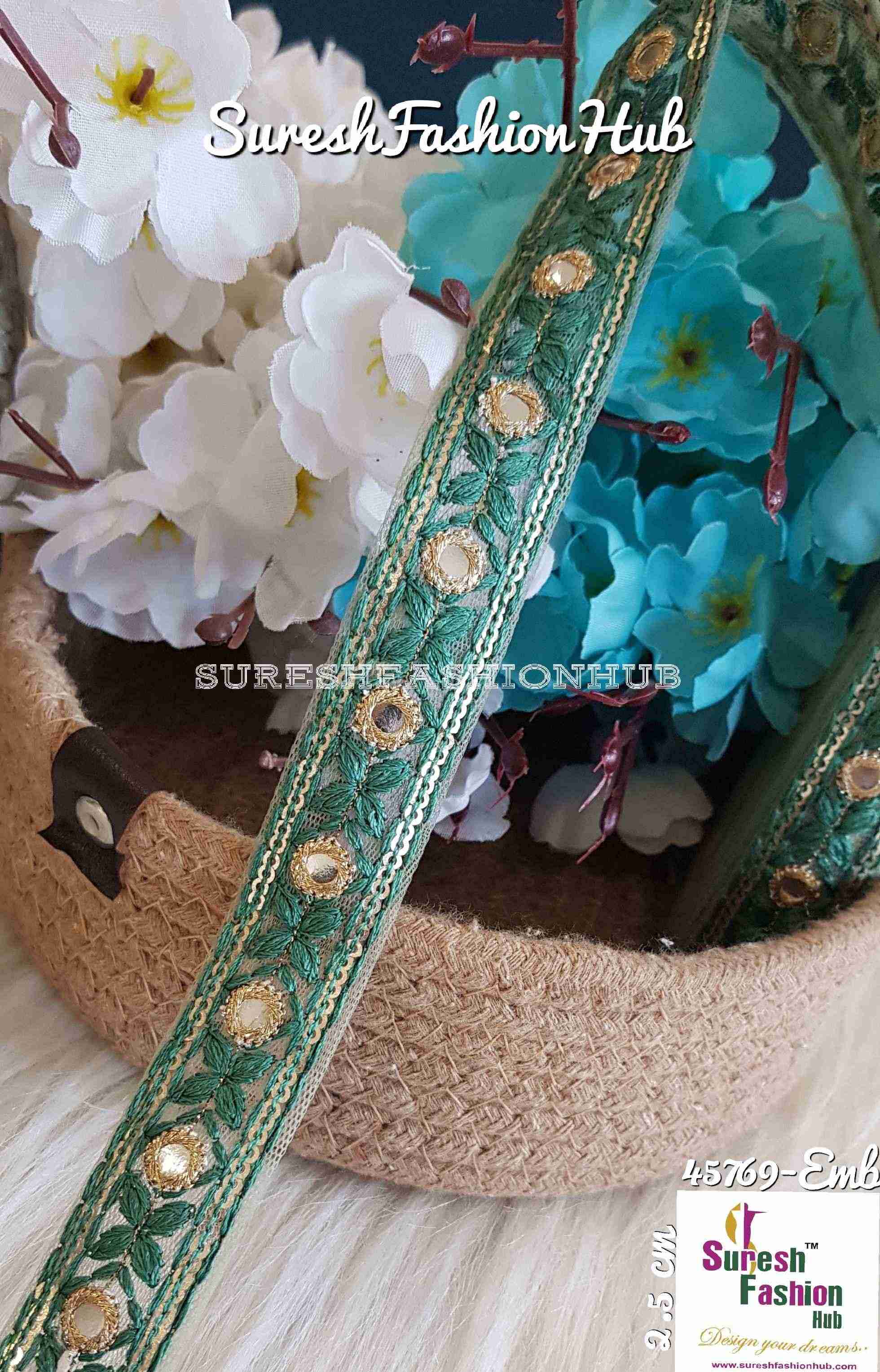 Indian Laces Embellishments Embroidery Saree Border Wholesale Silk Crafting Sewing Decorative Designer Ribbons #Blackborder  #Fancylaces #Decorativetrims #Embroideredborder #Sewingtrims #テープ #minne #lndianlaces #Sareeborder #アニー都城 #pasamanerías #pasamaneriasbordadas #Embellishments #可愛いマスク #Embroiderytrimmings #アクセサリー