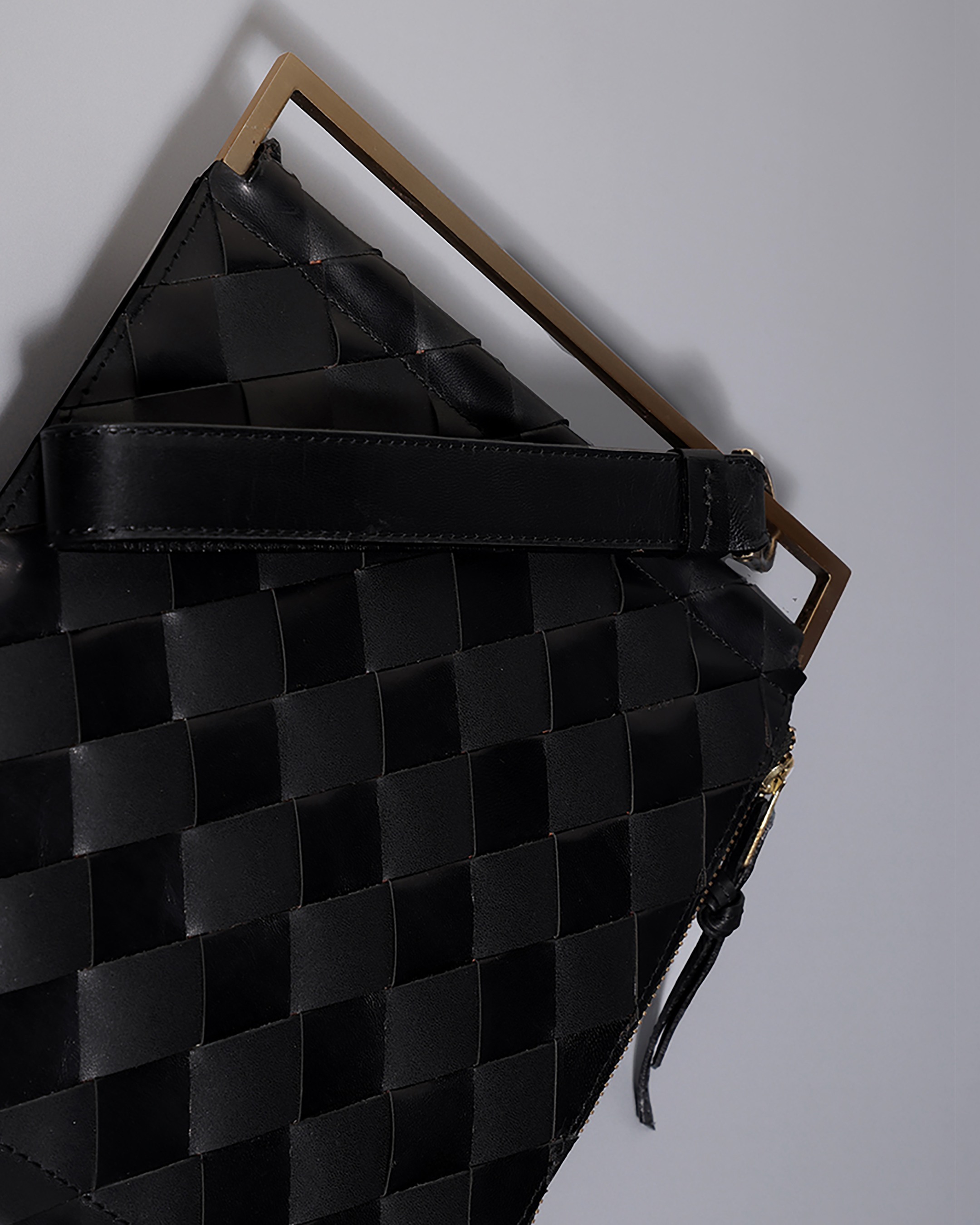 Weave Pouchette - Black