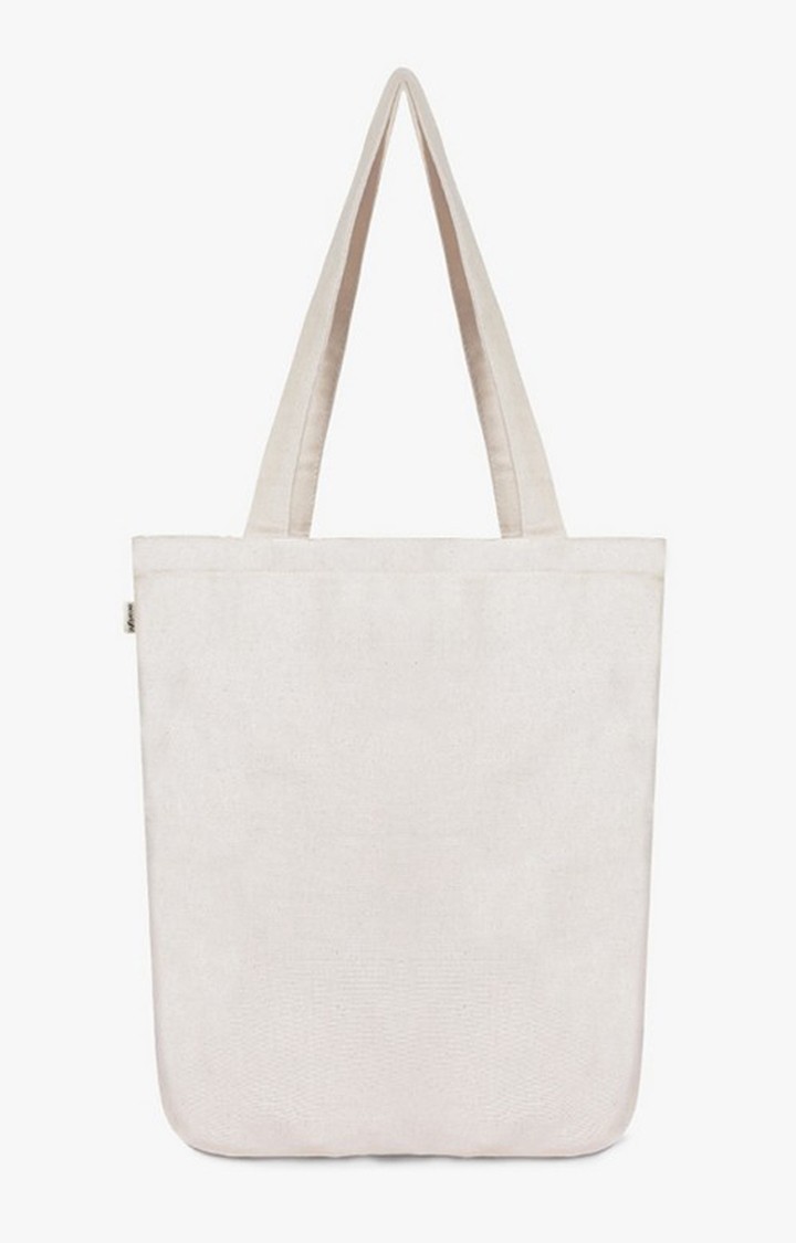 Zipper Tote Bag - Flowers