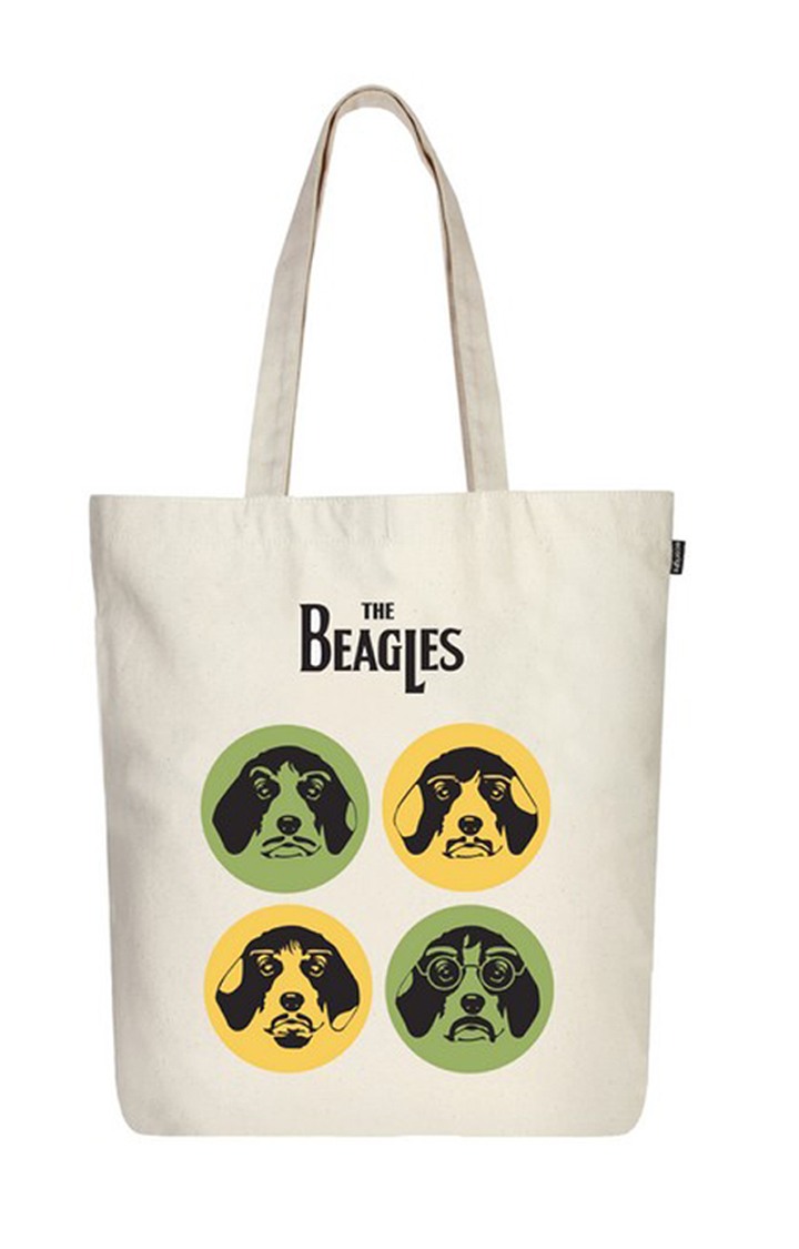 Zipper Tote Bag - The Beagles