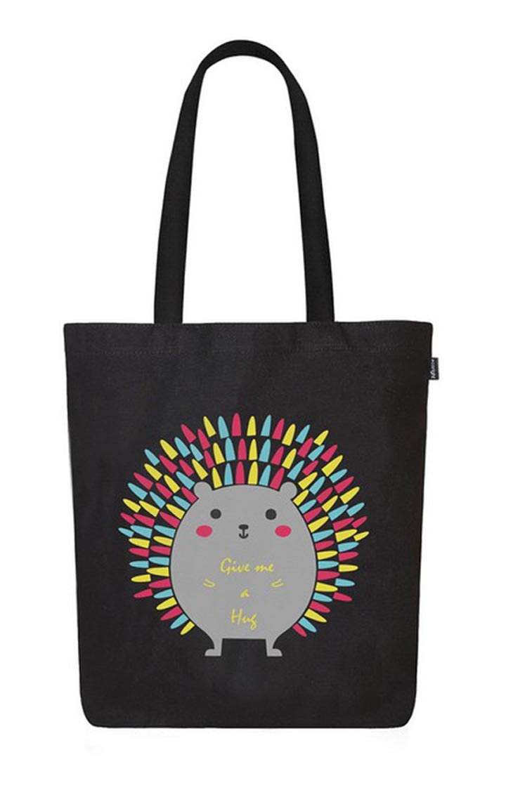 Zipper Tote Bag - Porcupine Hug