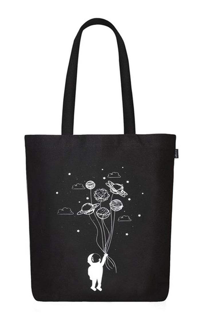 Zipper Tote Bag - Fly Me To Spac