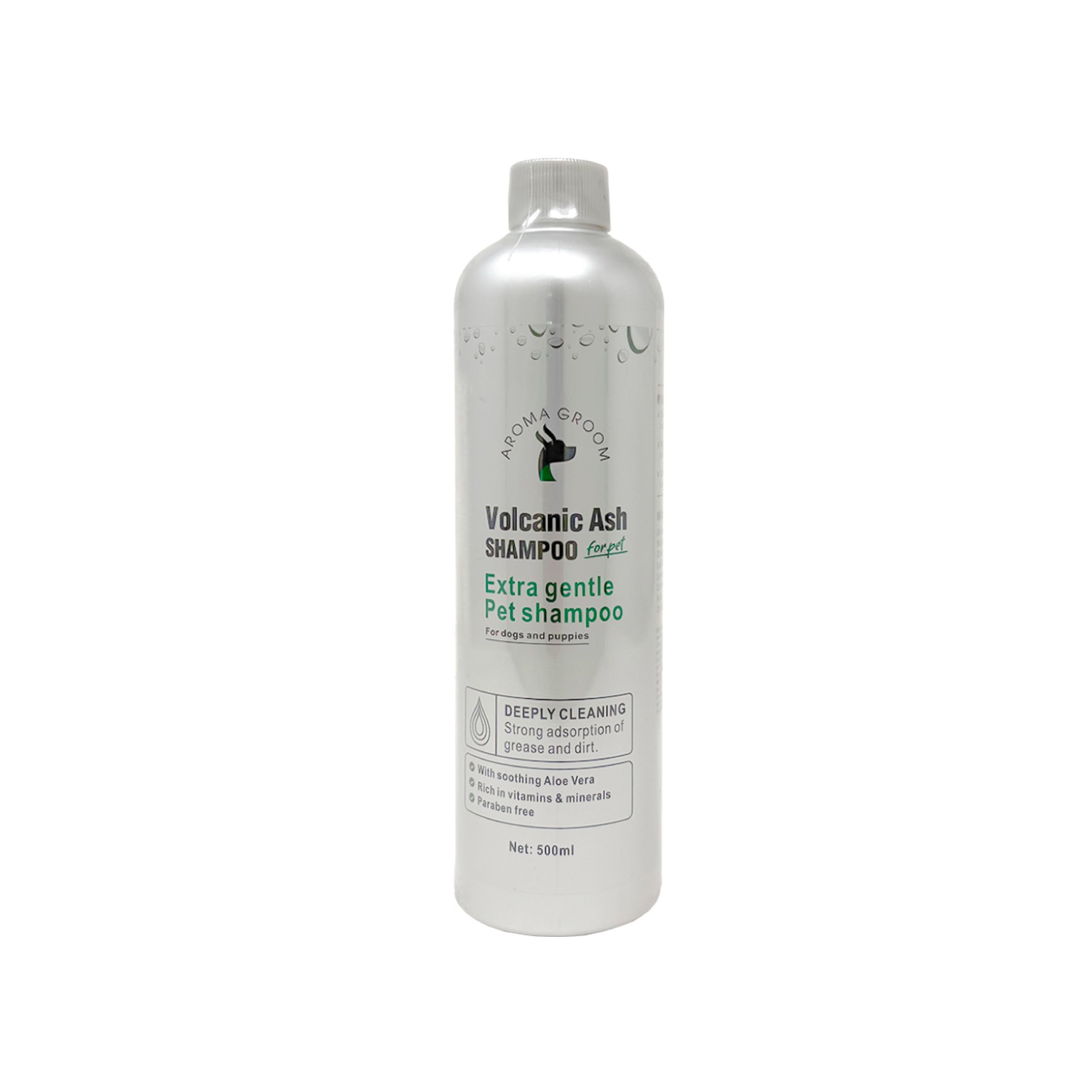 Aroma Groom Volcanic Ash Extra Gentle Shampoo, 500 ml