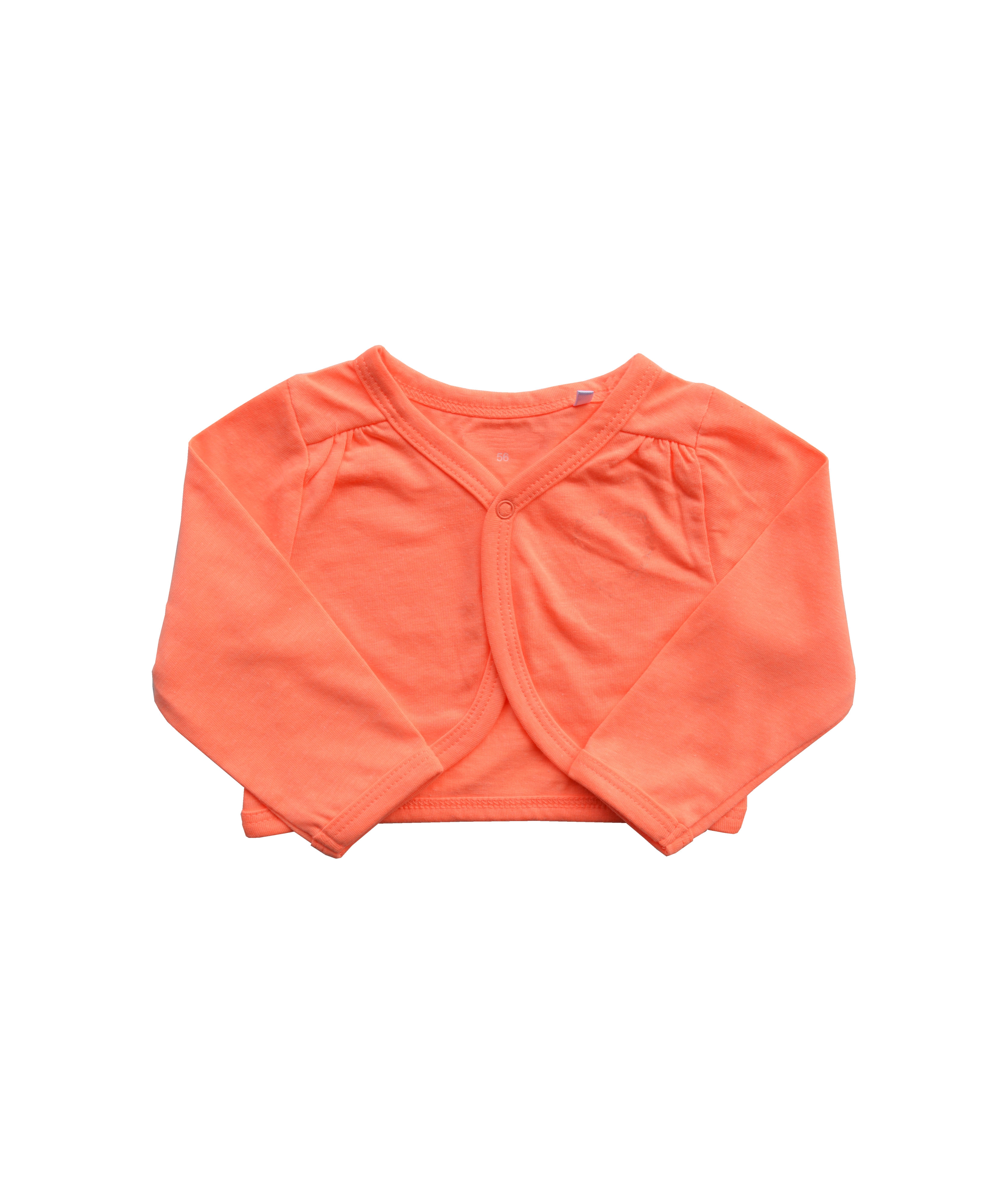 Babeez | Girls Orange Bolero (95% Cotton 5%Elasthan) undefined