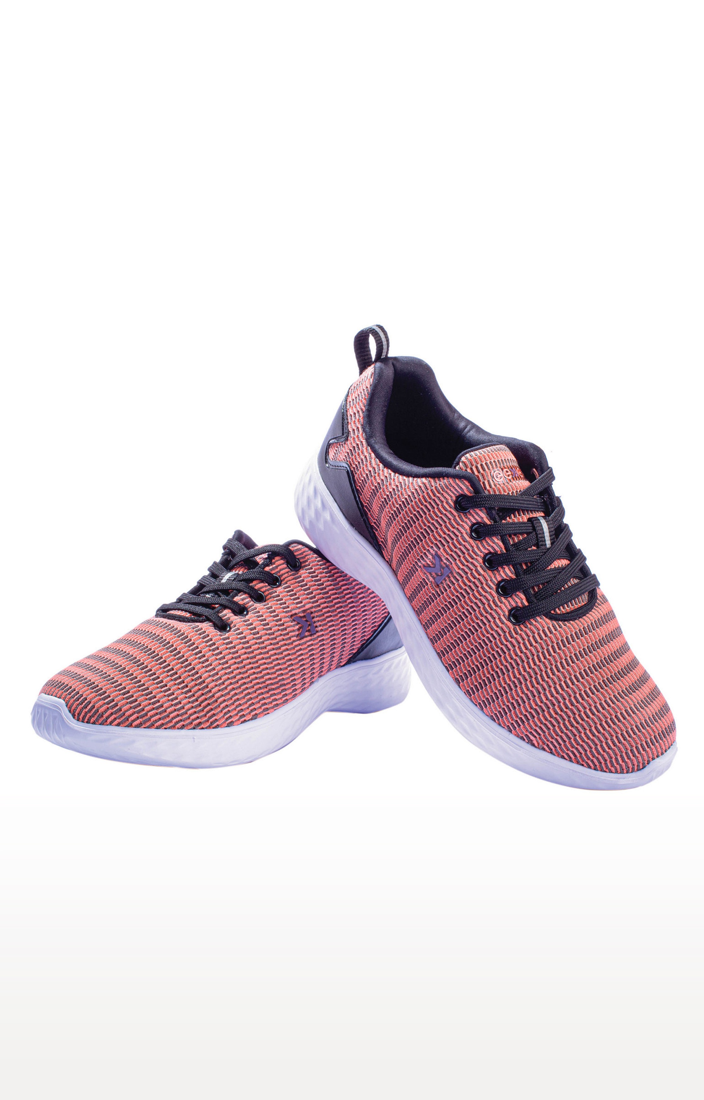 Eeken Peach Athleisure Lightweight Casual Shoes For Women By Paragon