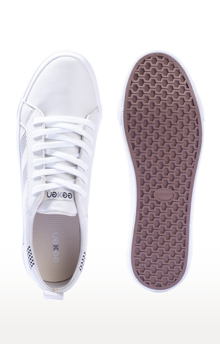 EEKEN | Eeken White Lifestyle Lightweight Casual Shoes For Women By Paragon 5
