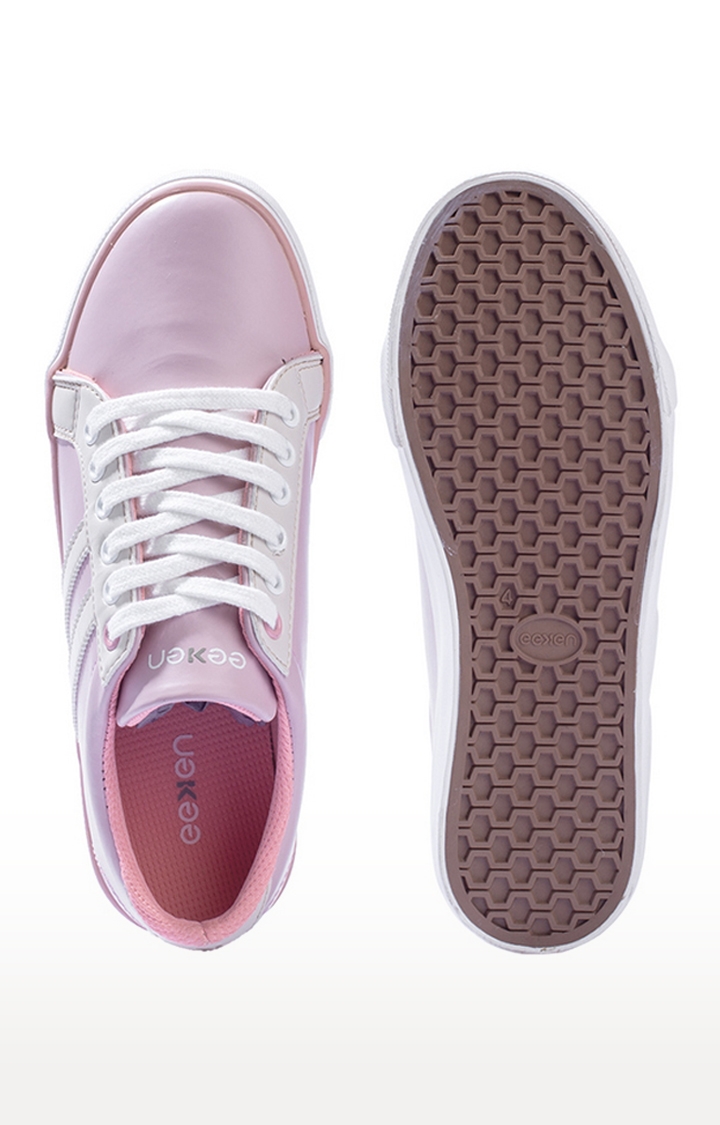 EEKEN | Eeken Pink Lifestyle Lightweight Casual Shoes For Women By Paragon 5