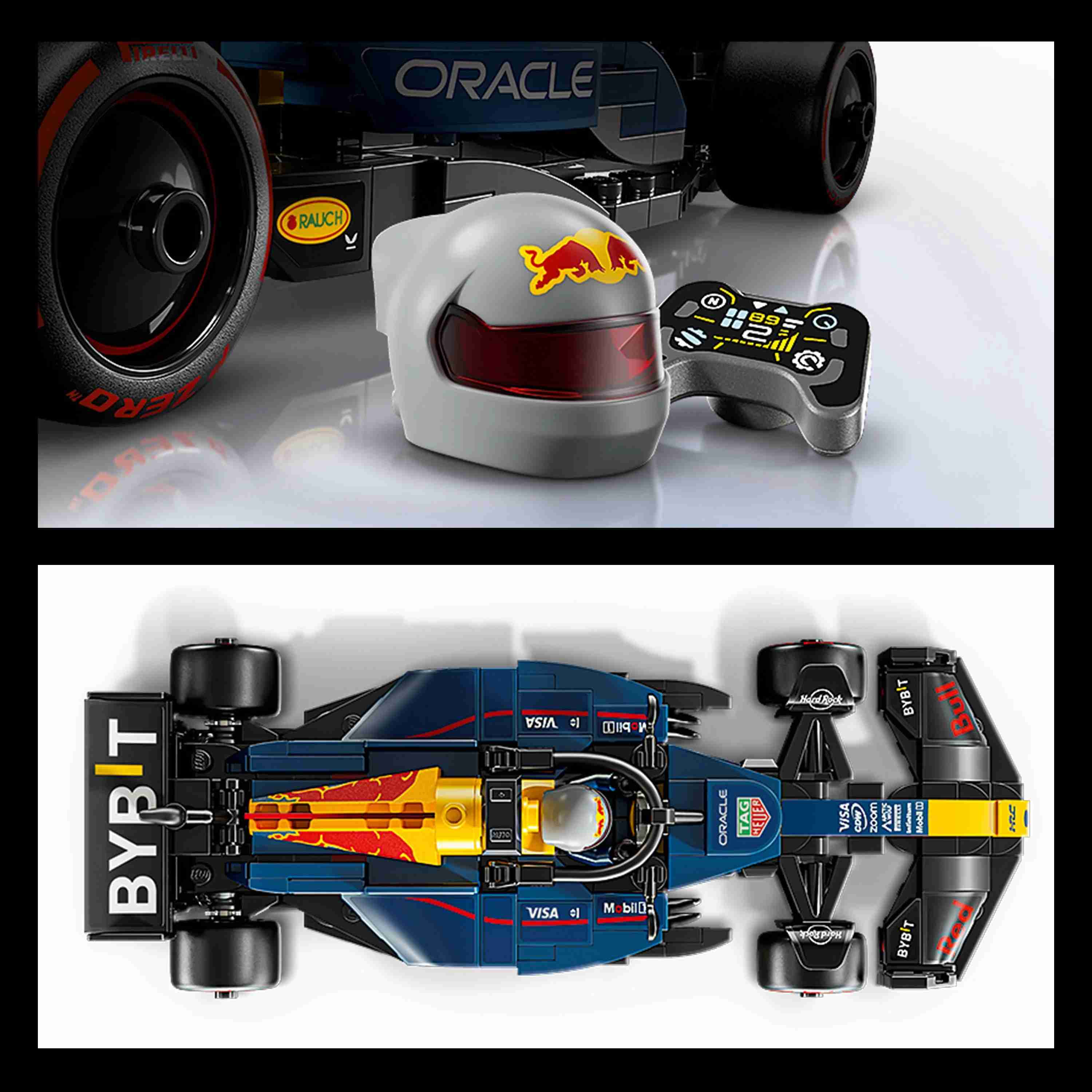 LEGO Speed Champions Oracle Red Bull Racing RB20 F1 Car Pack of 77243 - Image 4