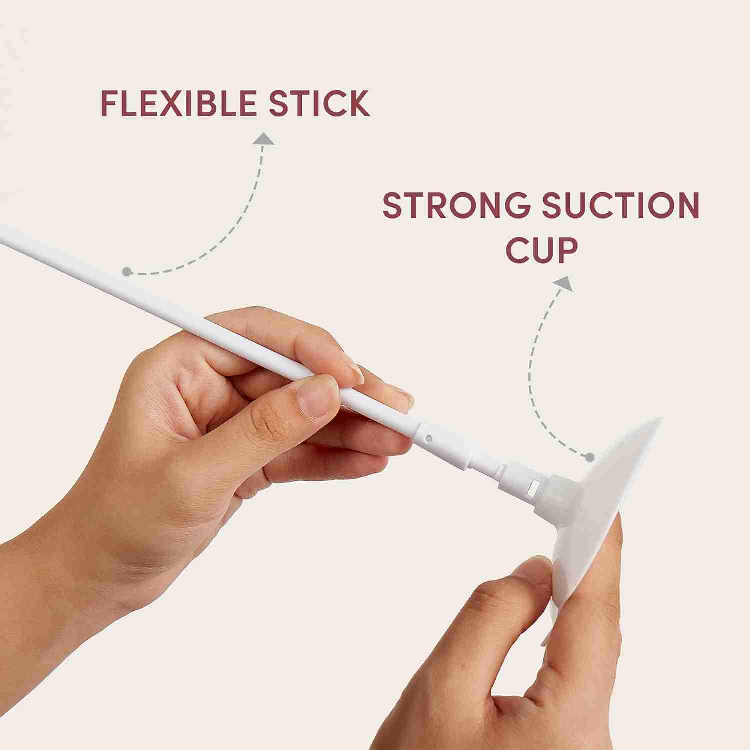 Barkbutler Fofos Suction Cup Interactive Cat Toy, 2 Replaceable