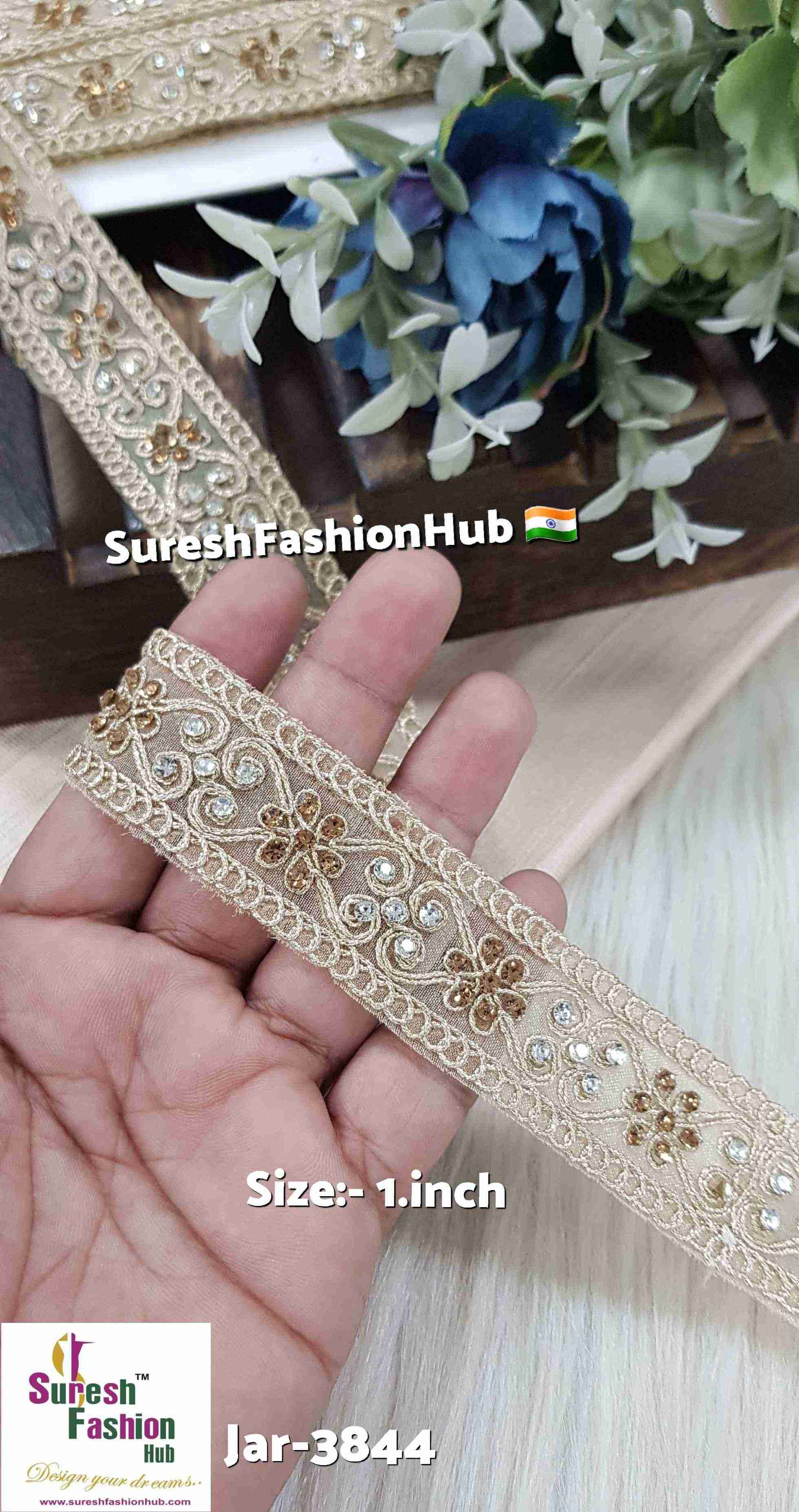 Pearl Shine Stone Lace