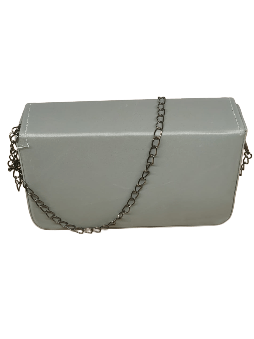 Bengal Classic Co Women's Sage Green Rexine Sling Bag with Chain Strap