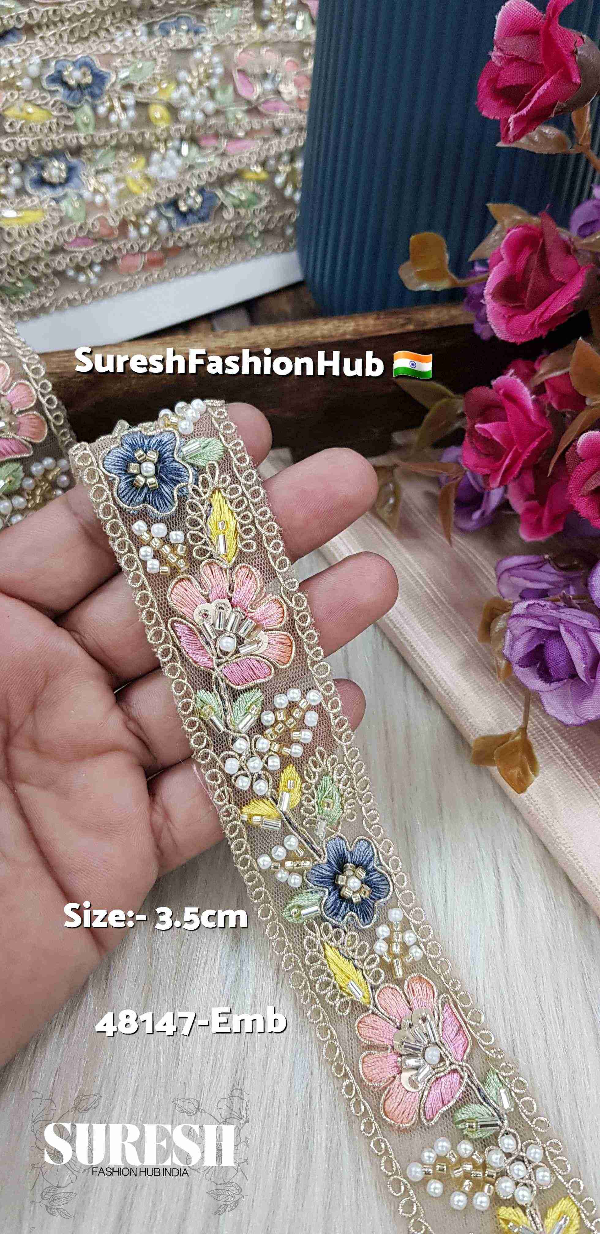 Imperial Elegance Floral Border