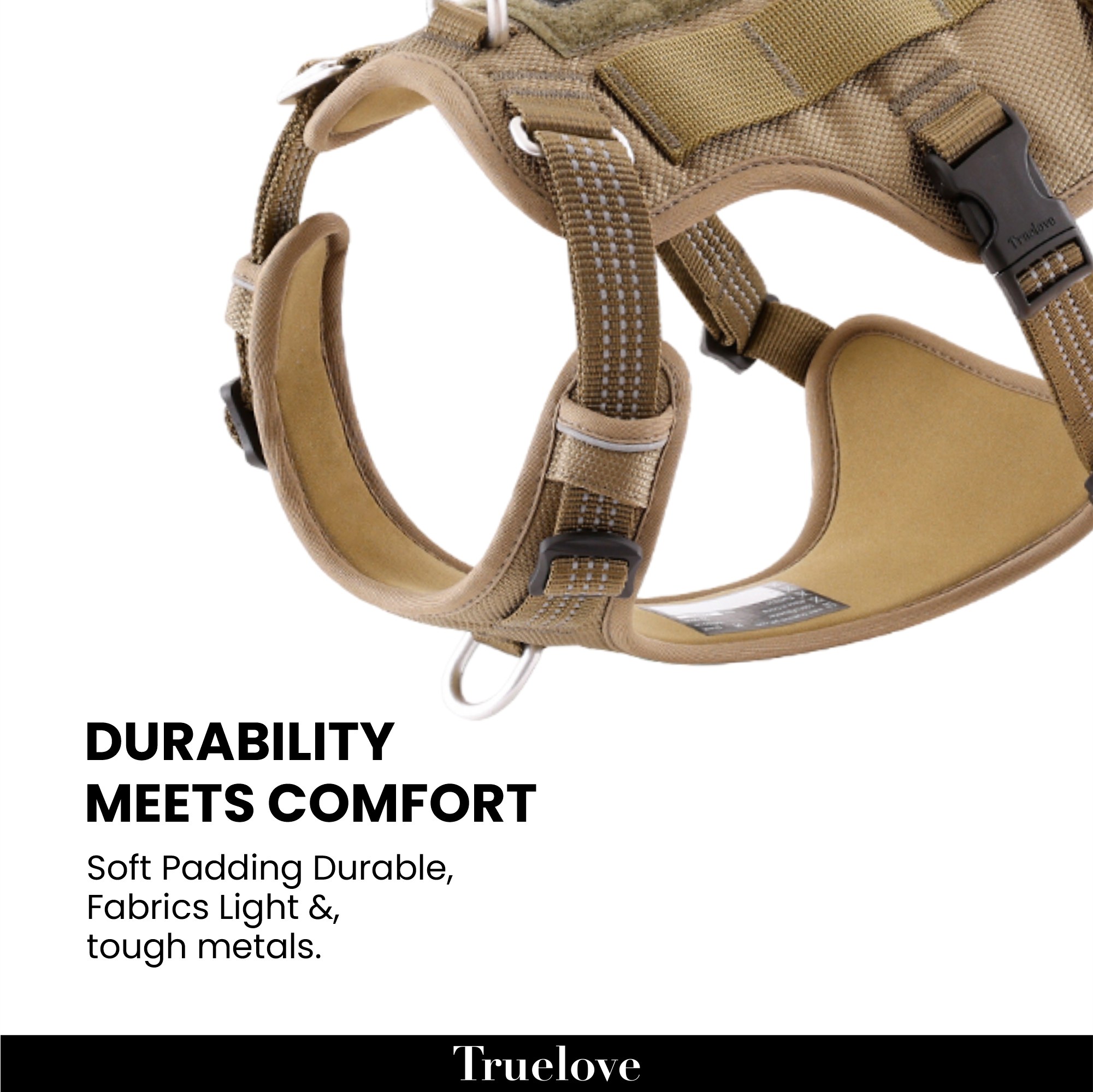Truelove Escape Proof Harness for Dogs - Vibrant Orange