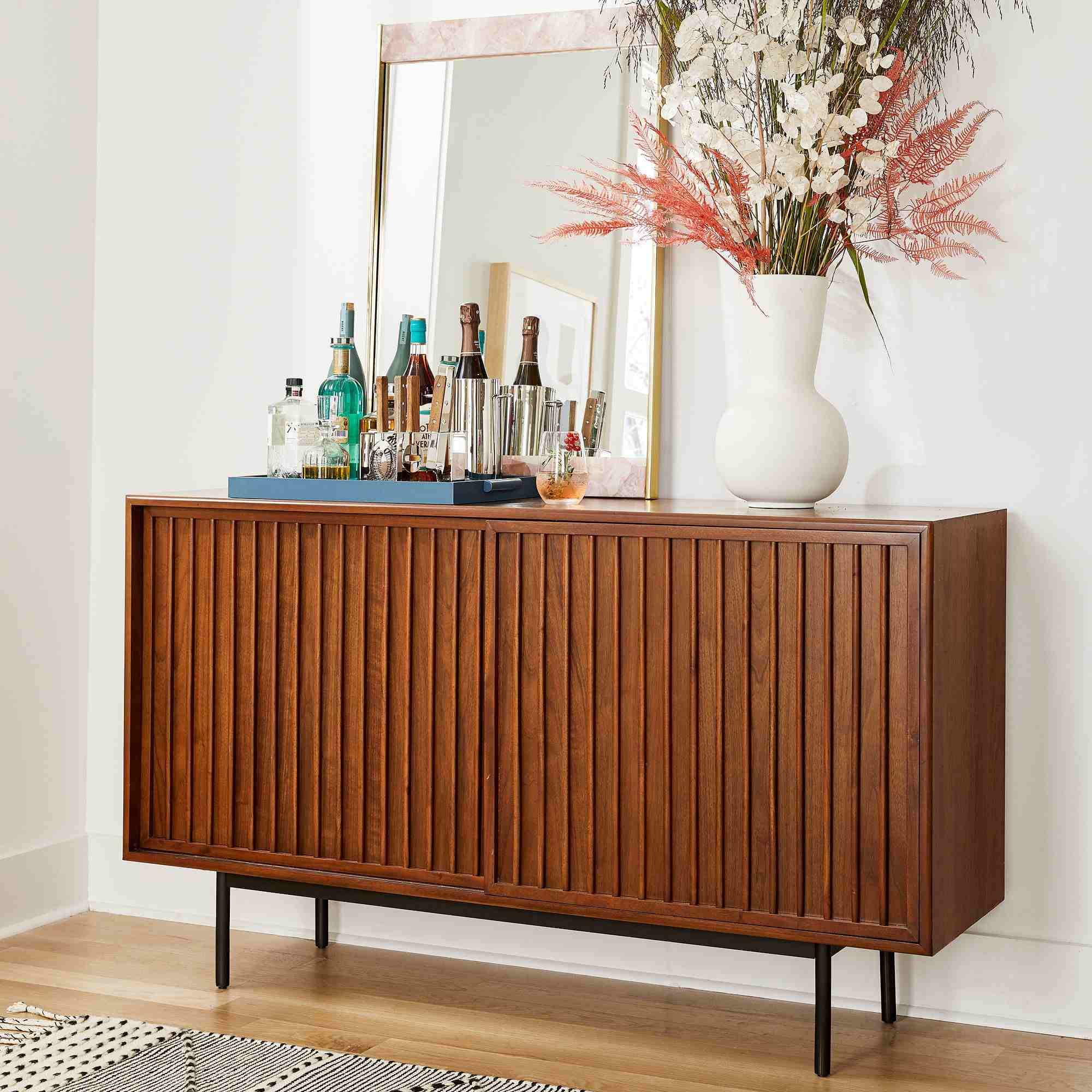 west elm | Slatted Buffet (60")