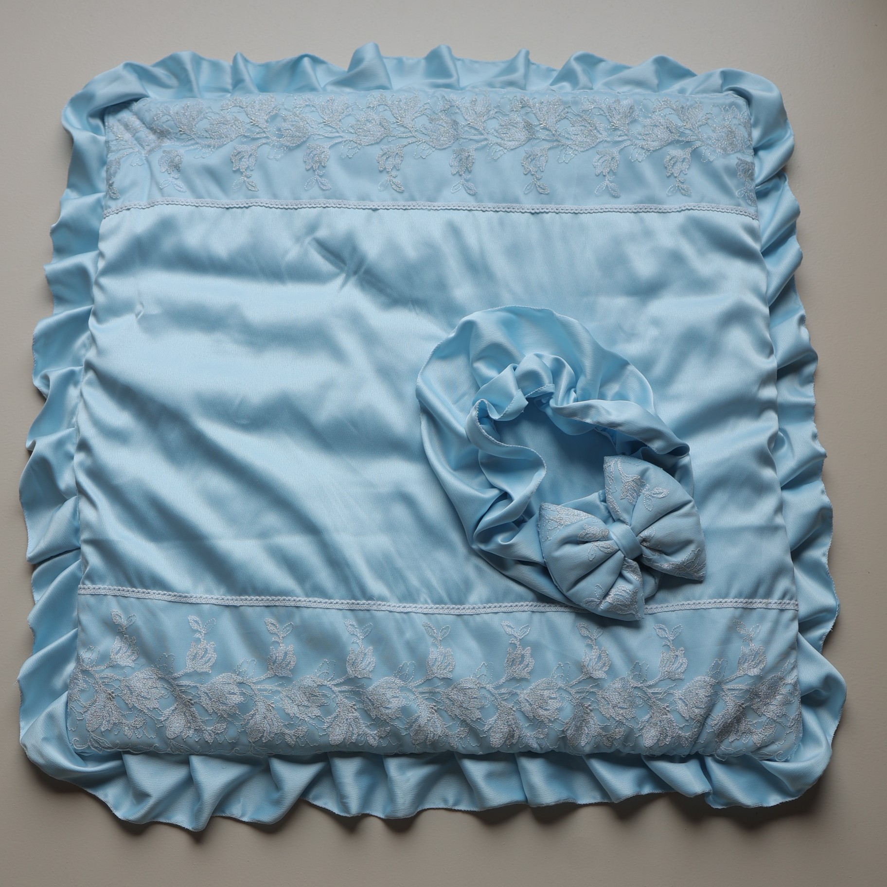 Frosted Bloom Drape Set