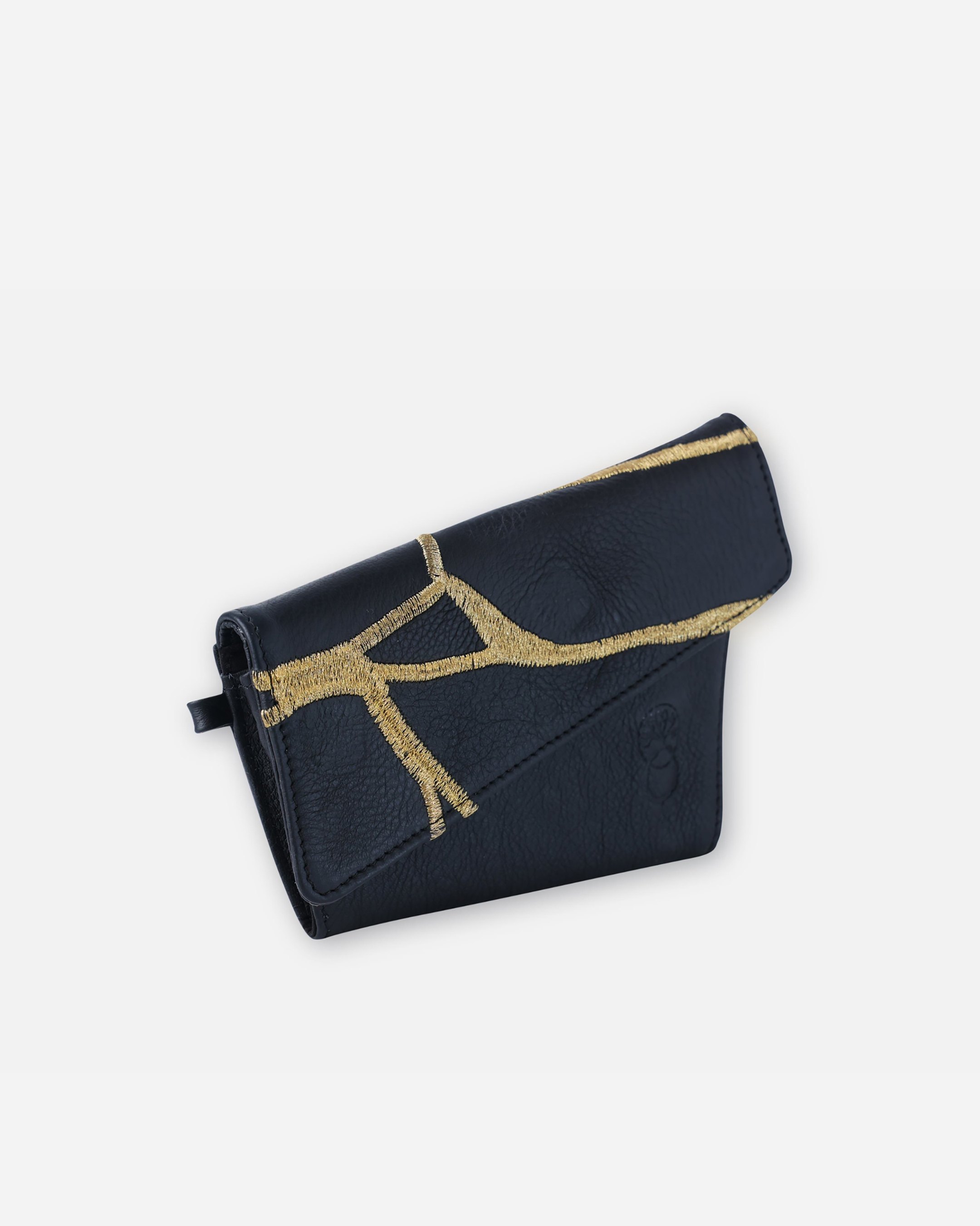 Seiki Trifold Wallet In Black