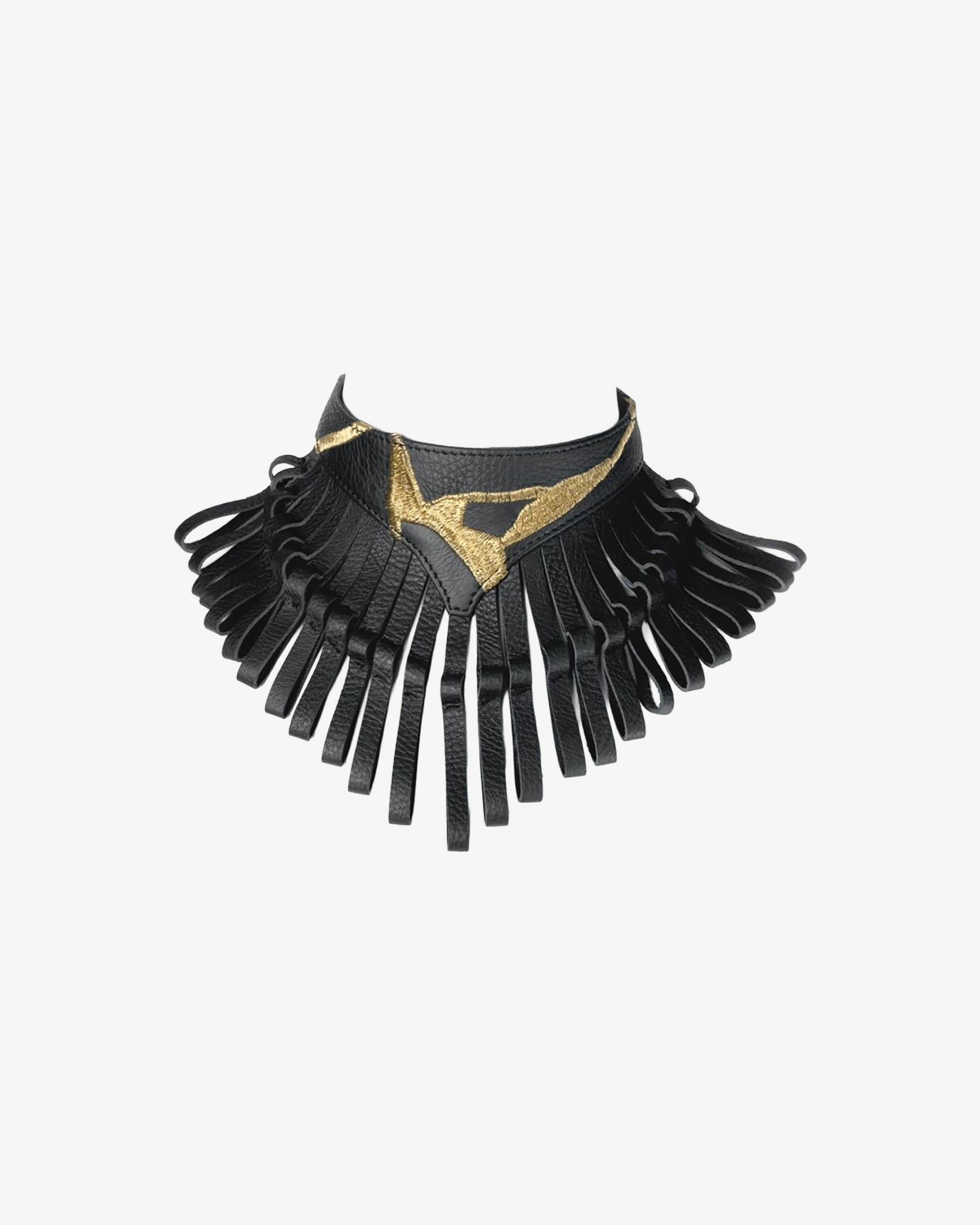 Gaia Necklace In Black