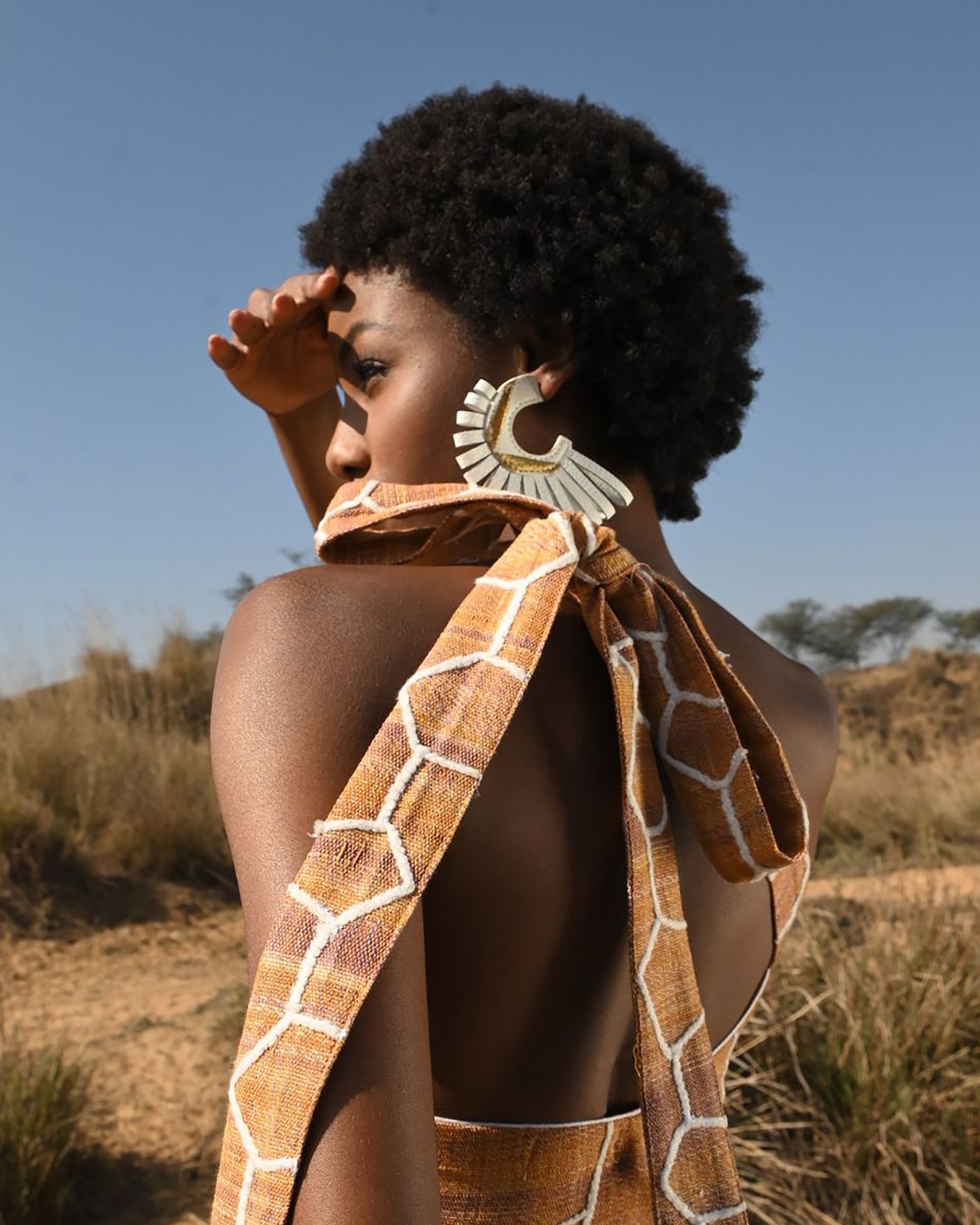 Marina Hoops In Ivory