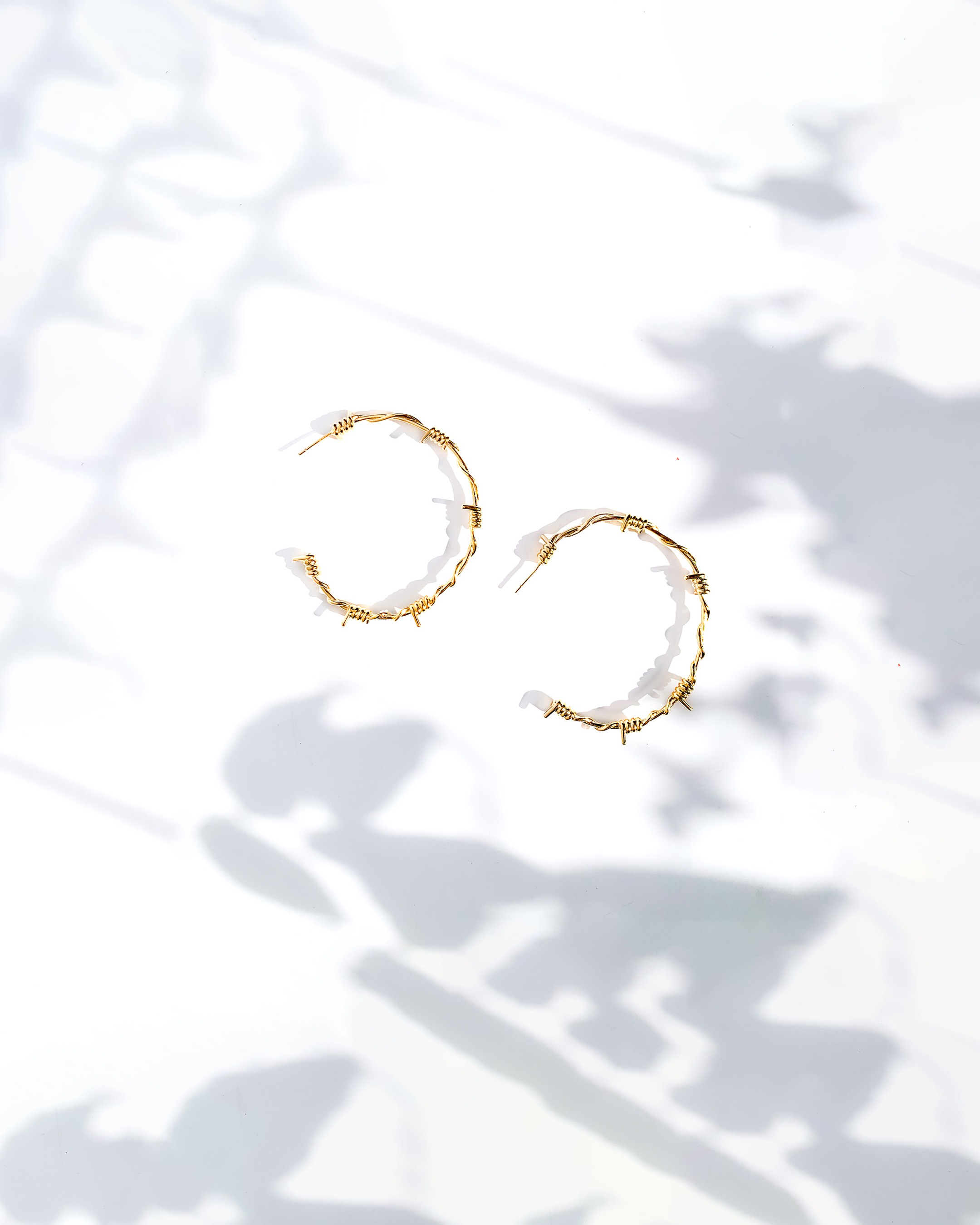 Twisted Wire Hoops