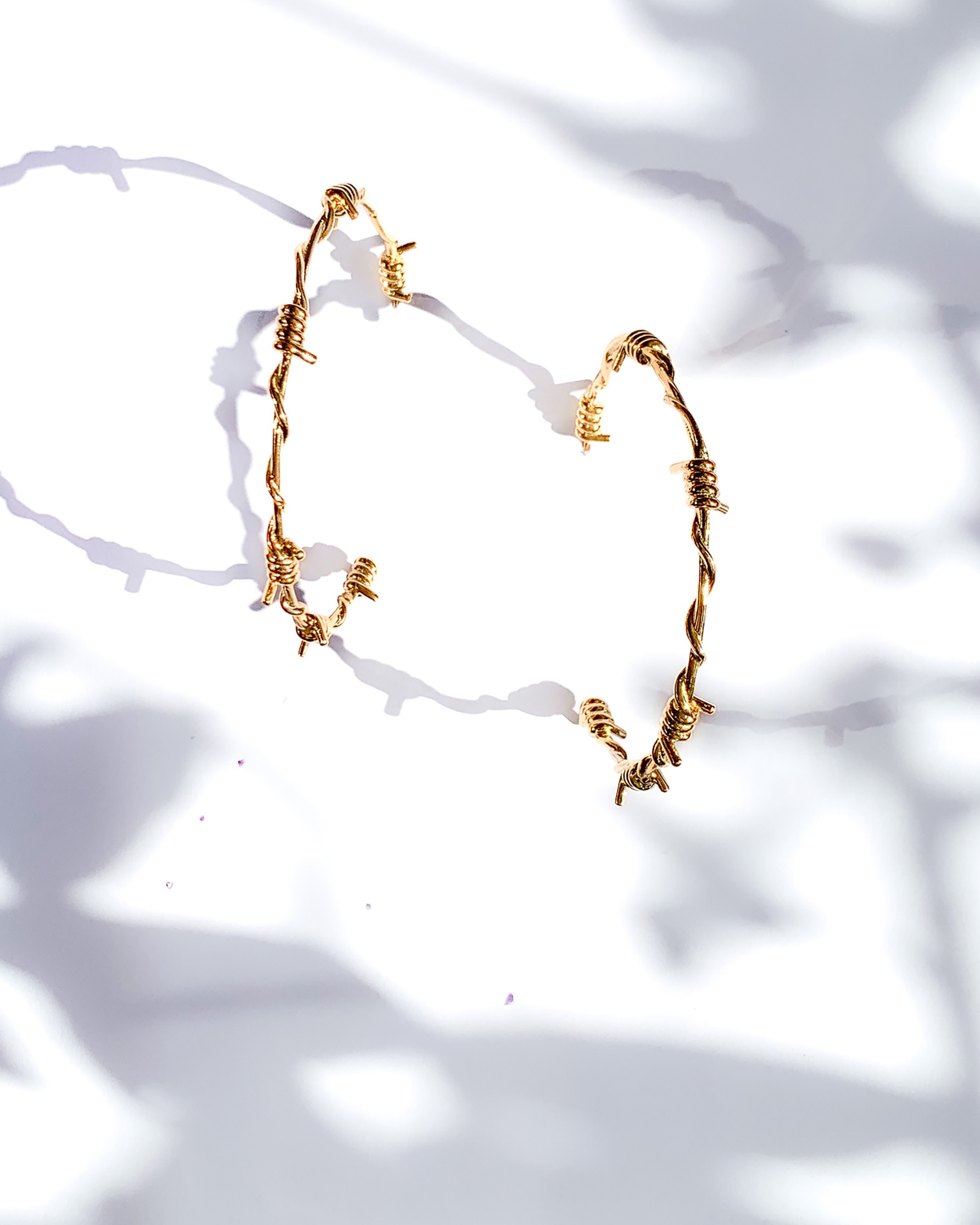 Twisted Wire Hoops