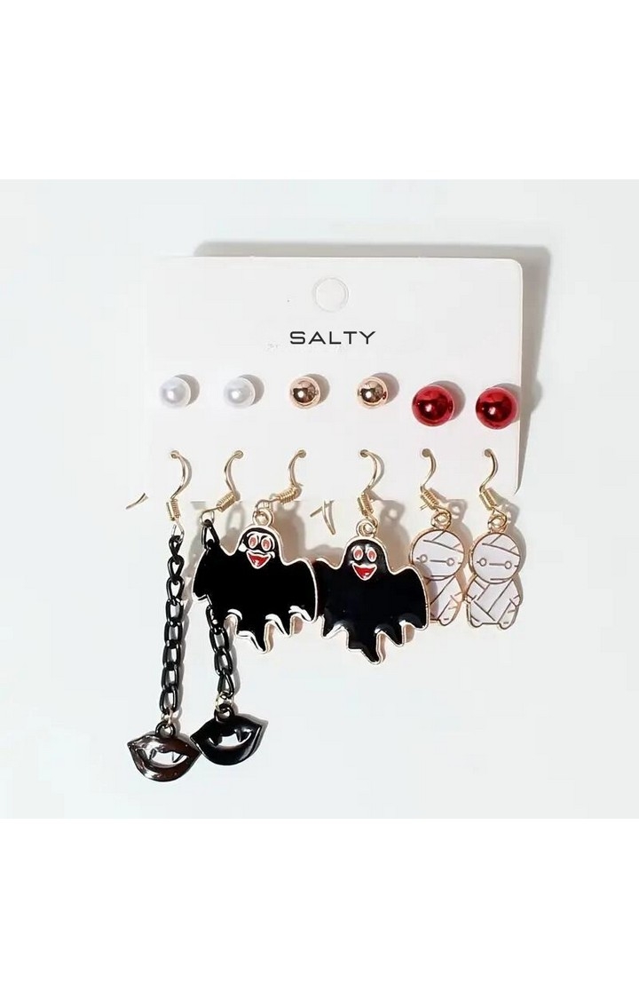 Salty | Set of 6 Maleficent Earring Combo