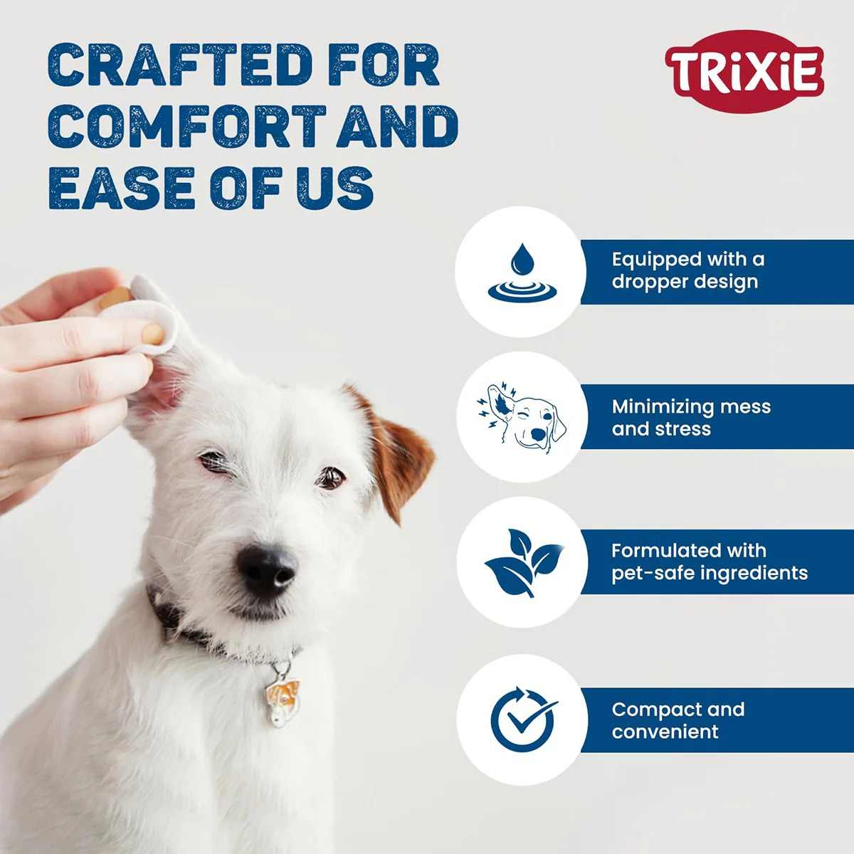 Trixie Ear Care for Dogs & Cats, 50 ml