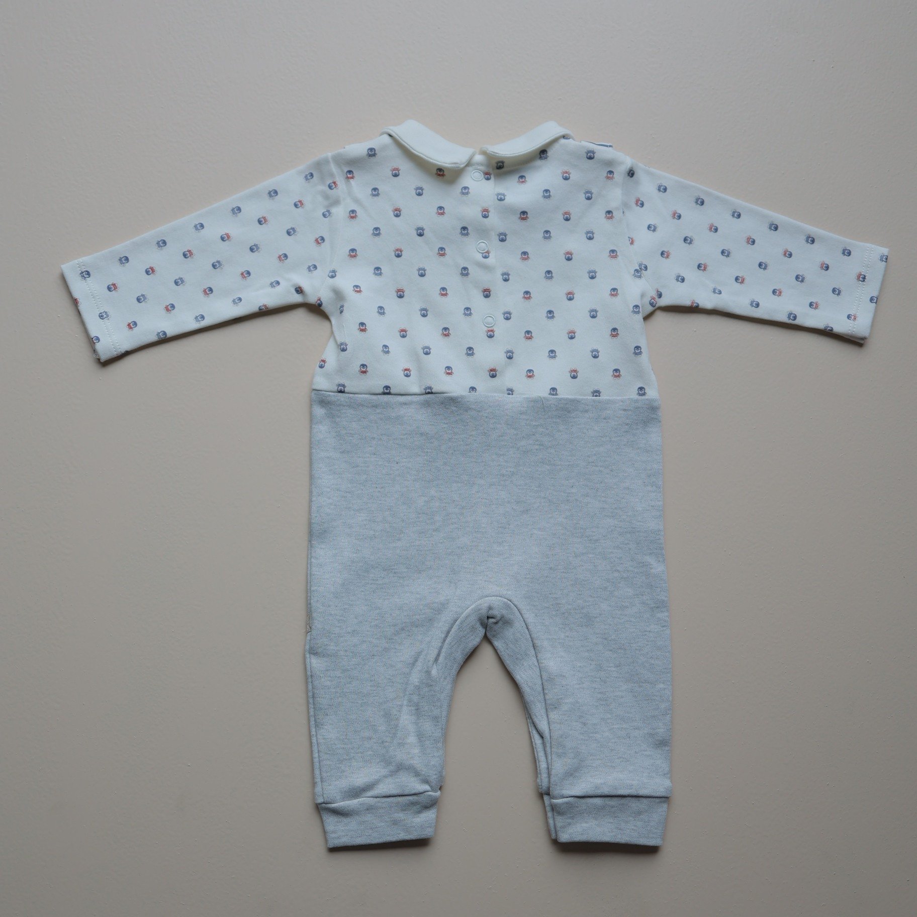 Gentle Gentleman Baby Romper